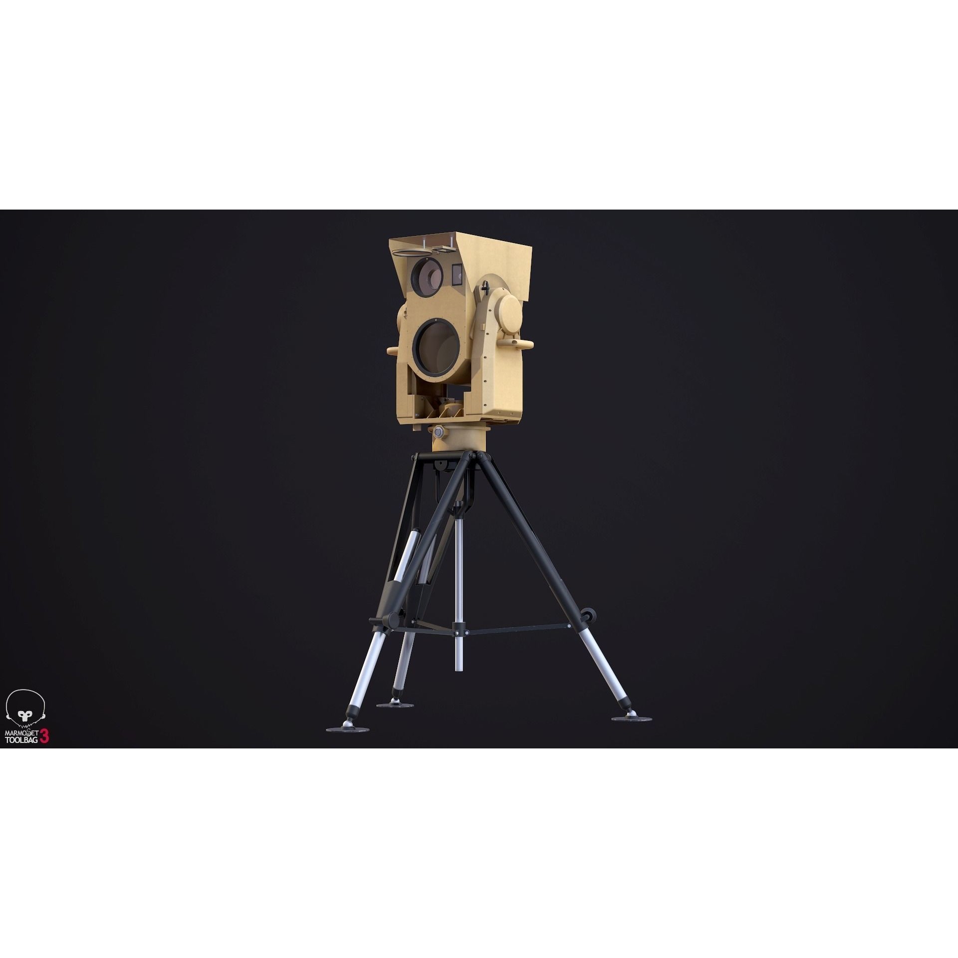 Boeing Compact Laser Weapon - Game-Ready 3D Model - View 13