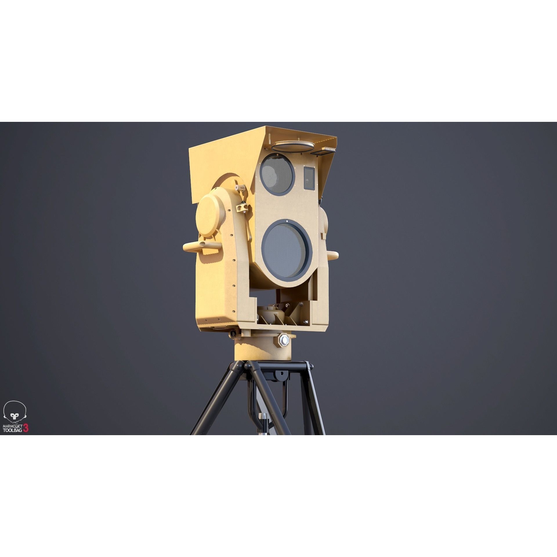 Boeing Compact Laser Weapon - Game-Ready 3D Model - View 15