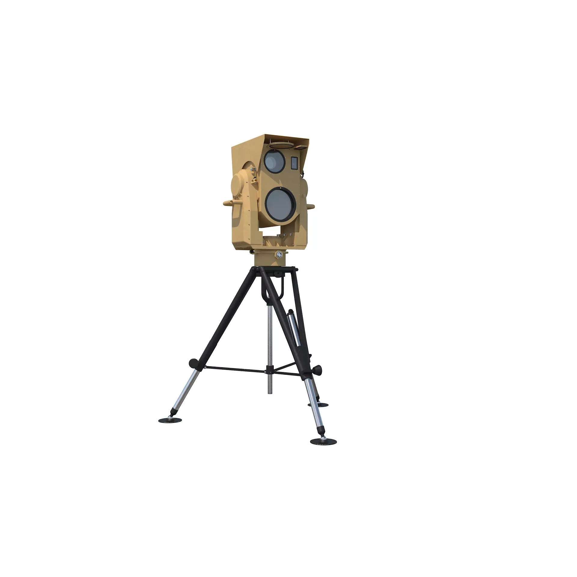 Boeing Compact Laser Weapon - Game-Ready 3D Model - View 2