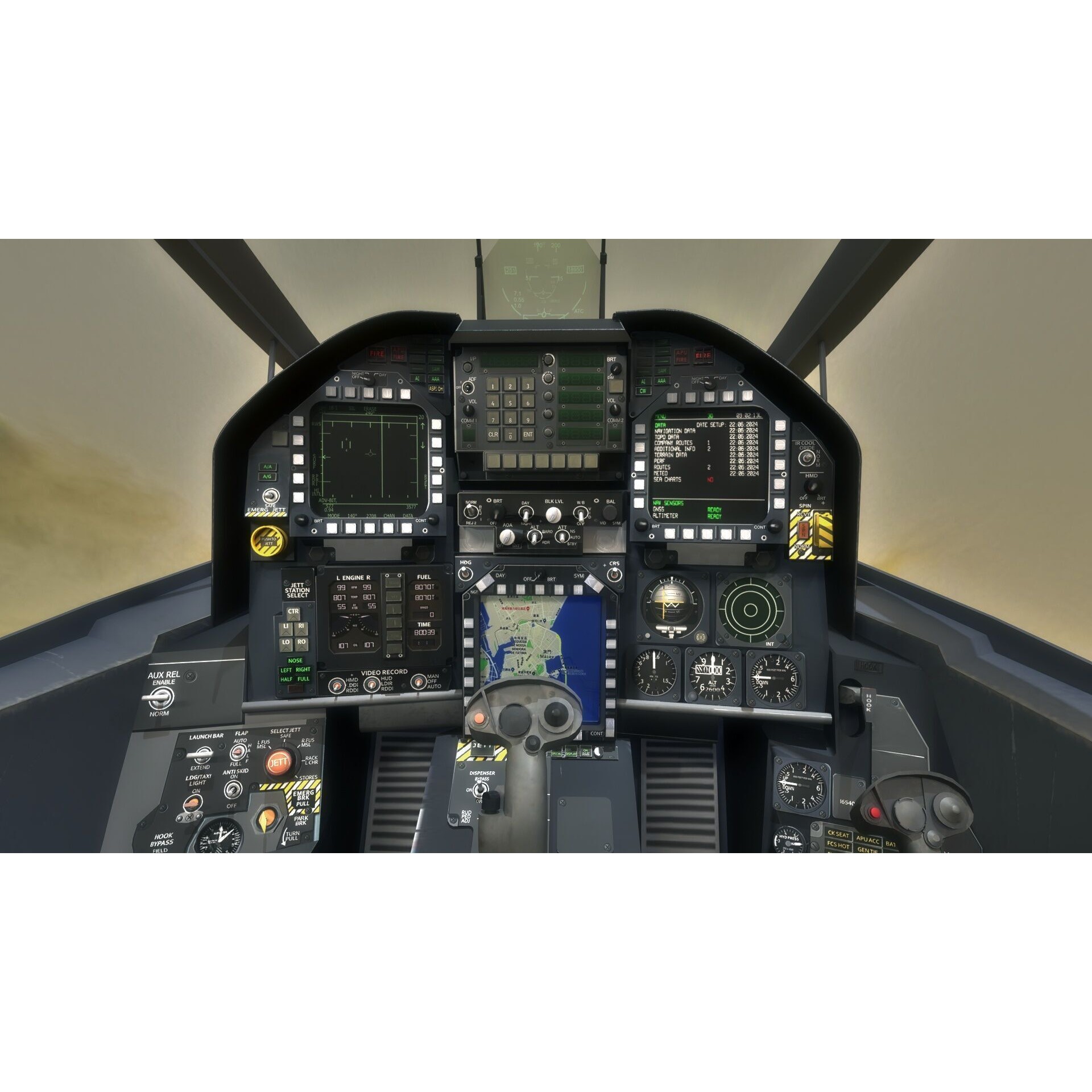 Custom Fighter Jet - Low-Poly Game-Ready 3D Model