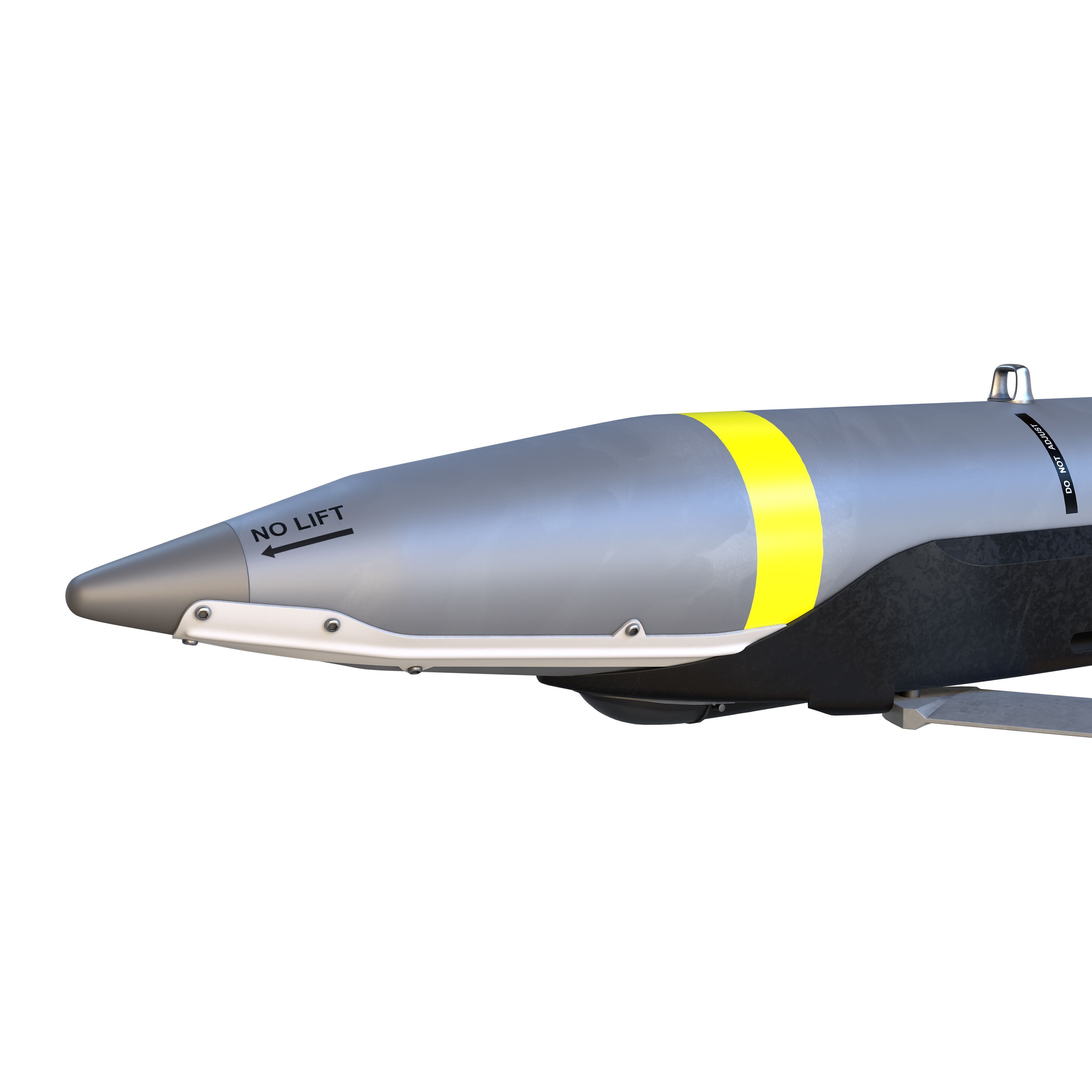 GBU-39 Small Diameter Bomb - Low-Poly Game-Ready 3D Model - View 13