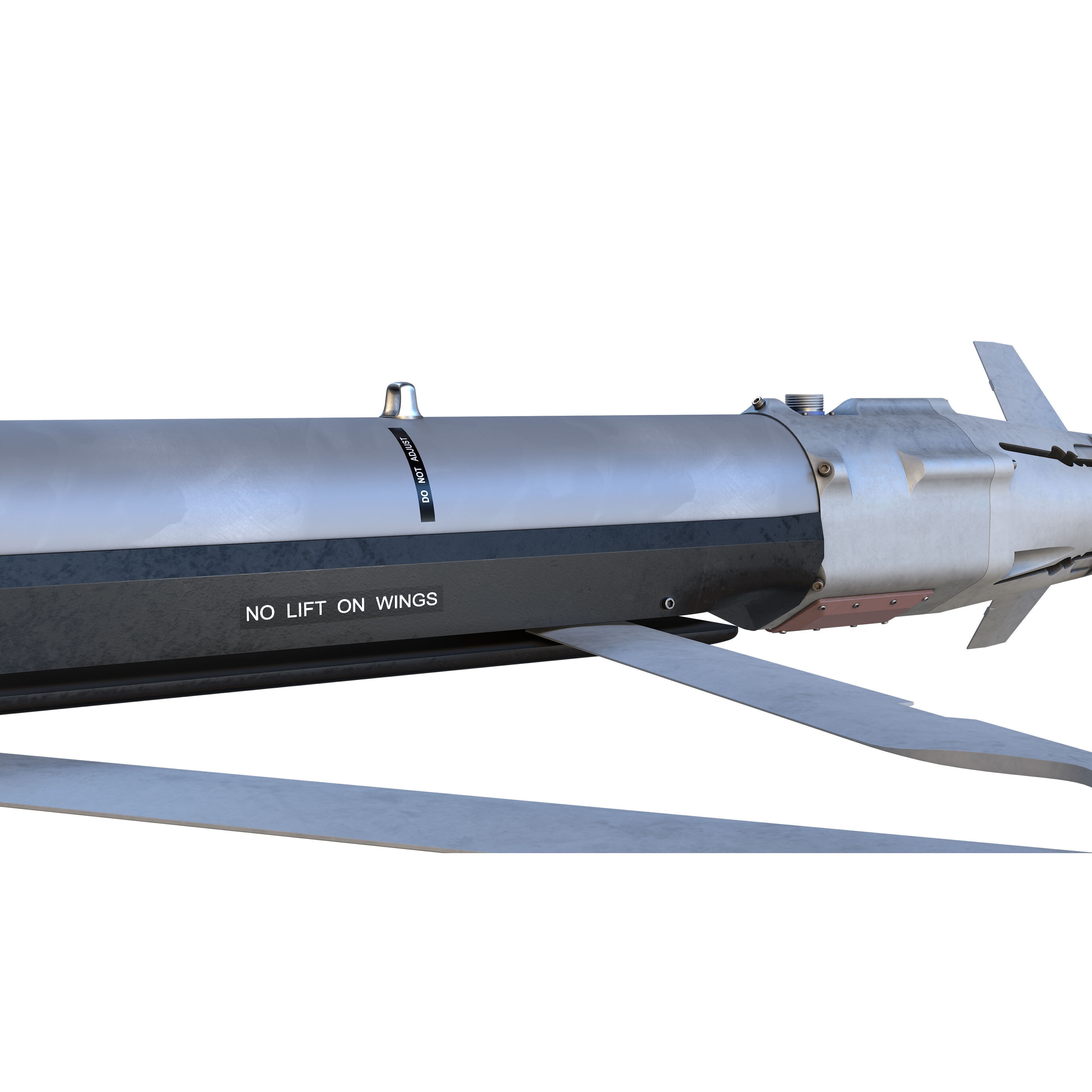 GBU-39 Small Diameter Bomb - Low-Poly Game-Ready 3D Model - View 14