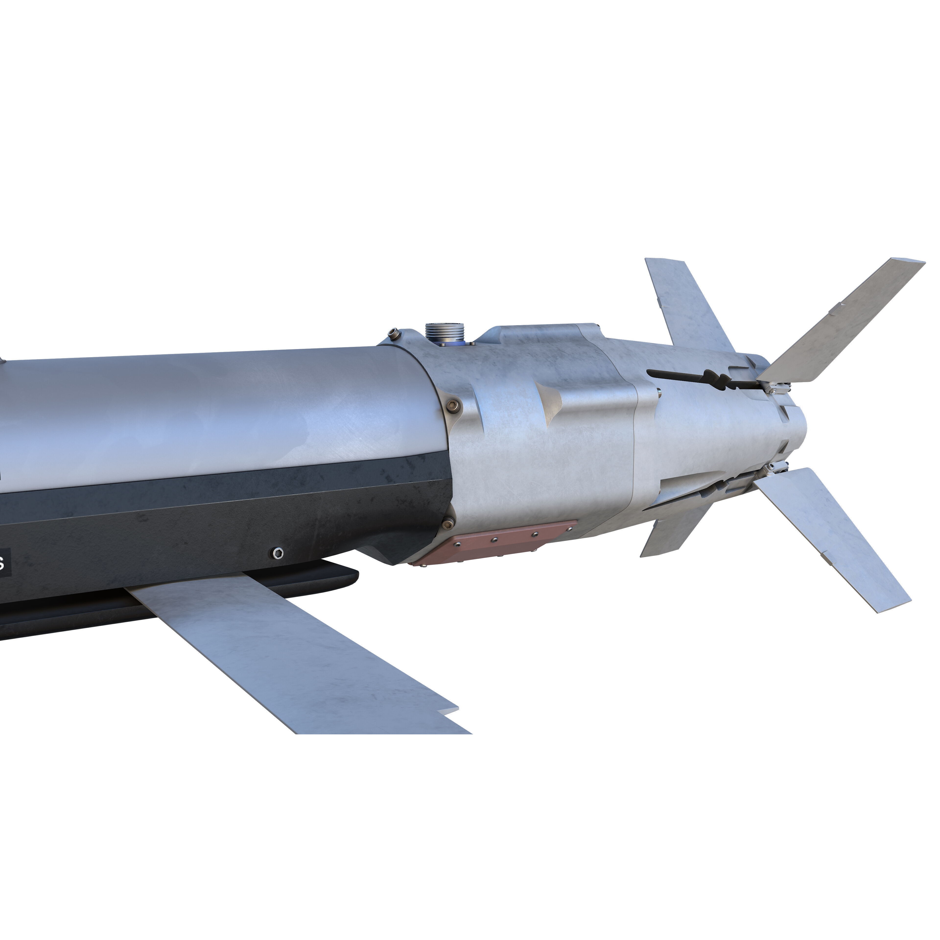GBU-39 Small Diameter Bomb - Low-Poly Game-Ready 3D Model - View 15