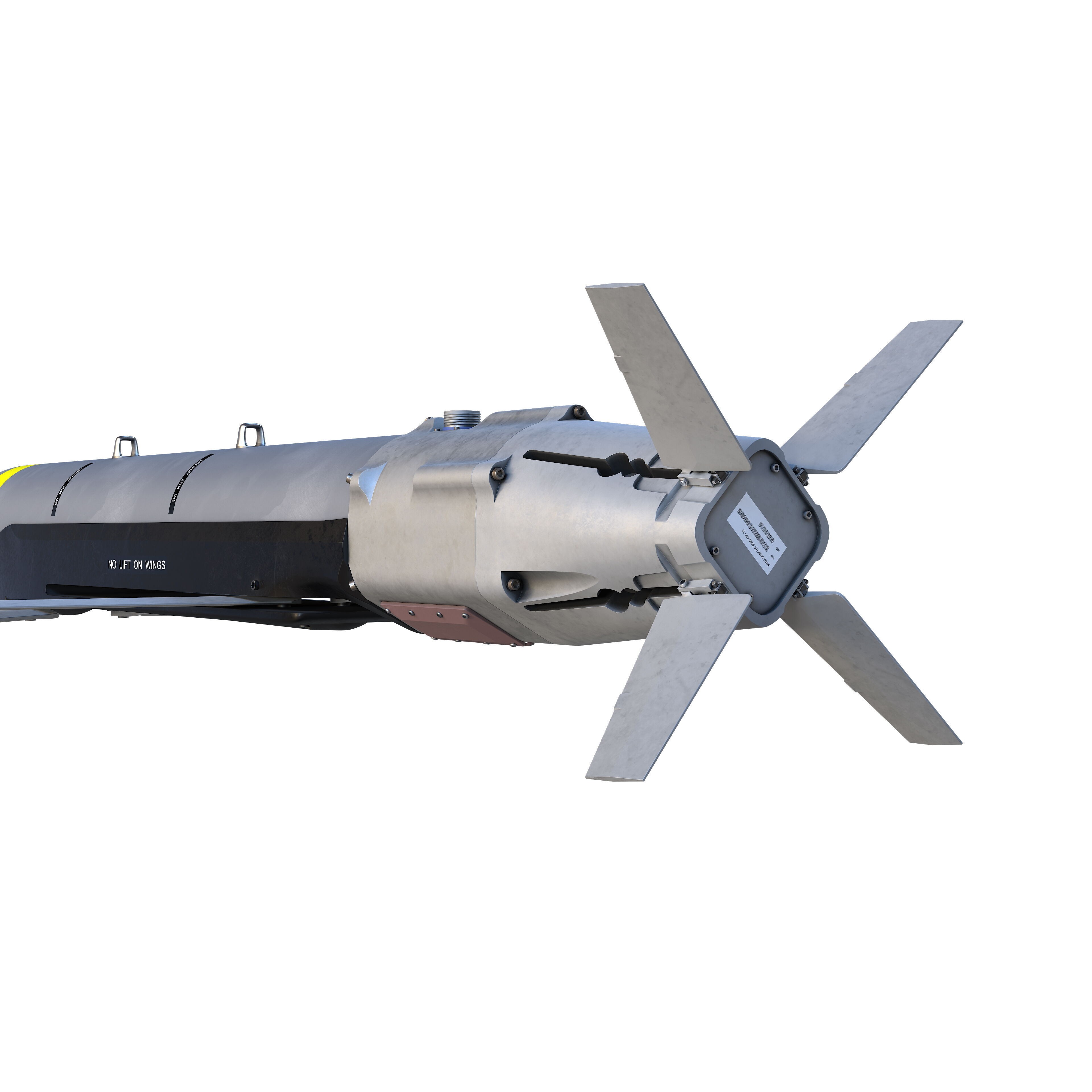 GBU-39 Small Diameter Bomb - Low-Poly Game-Ready 3D Model - View 16