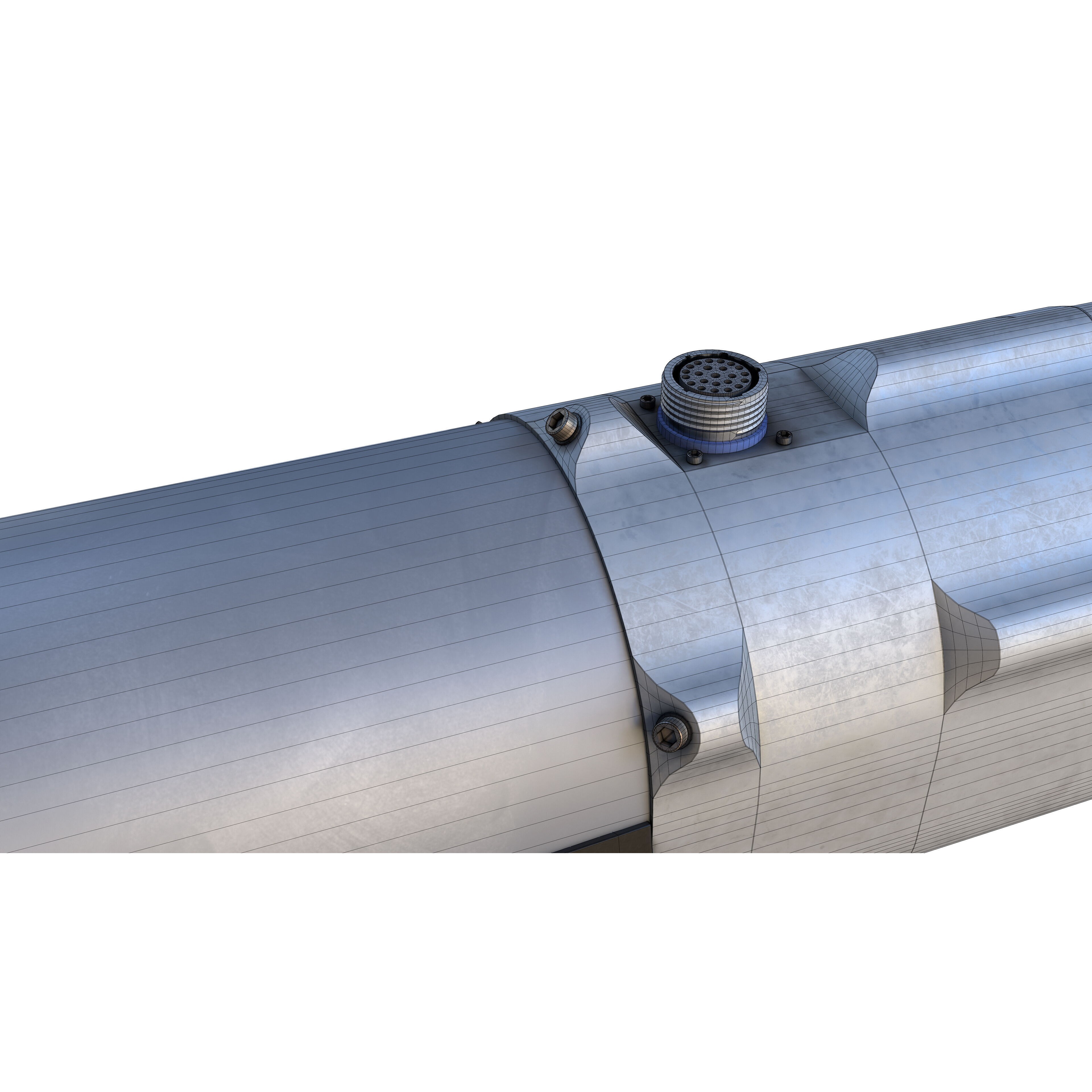 GBU-39 Small Diameter Bomb - Low-Poly Game-Ready 3D Model - View 22