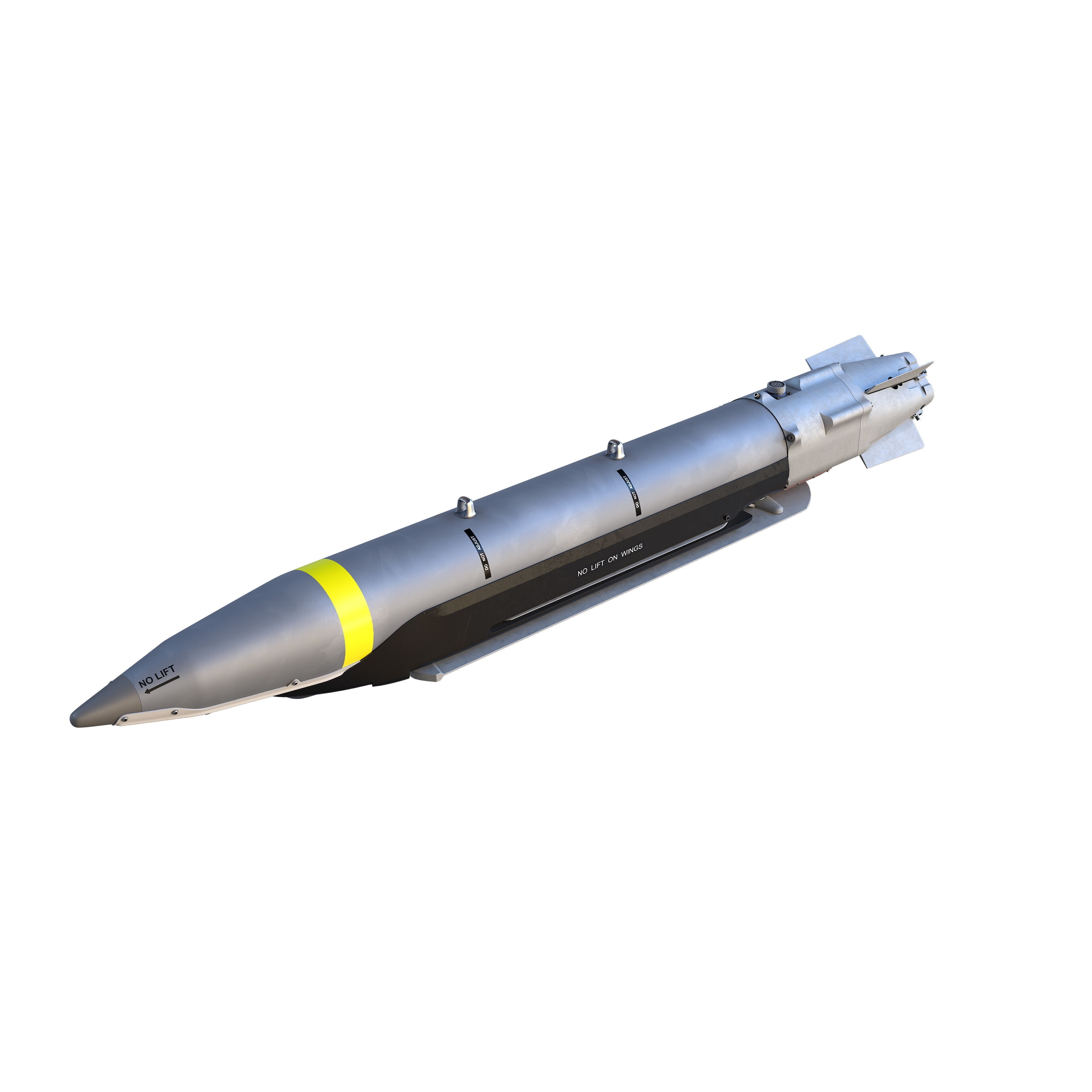 GBU-39 Small Diameter Bomb - Low-Poly Game-Ready 3D Model - View 4