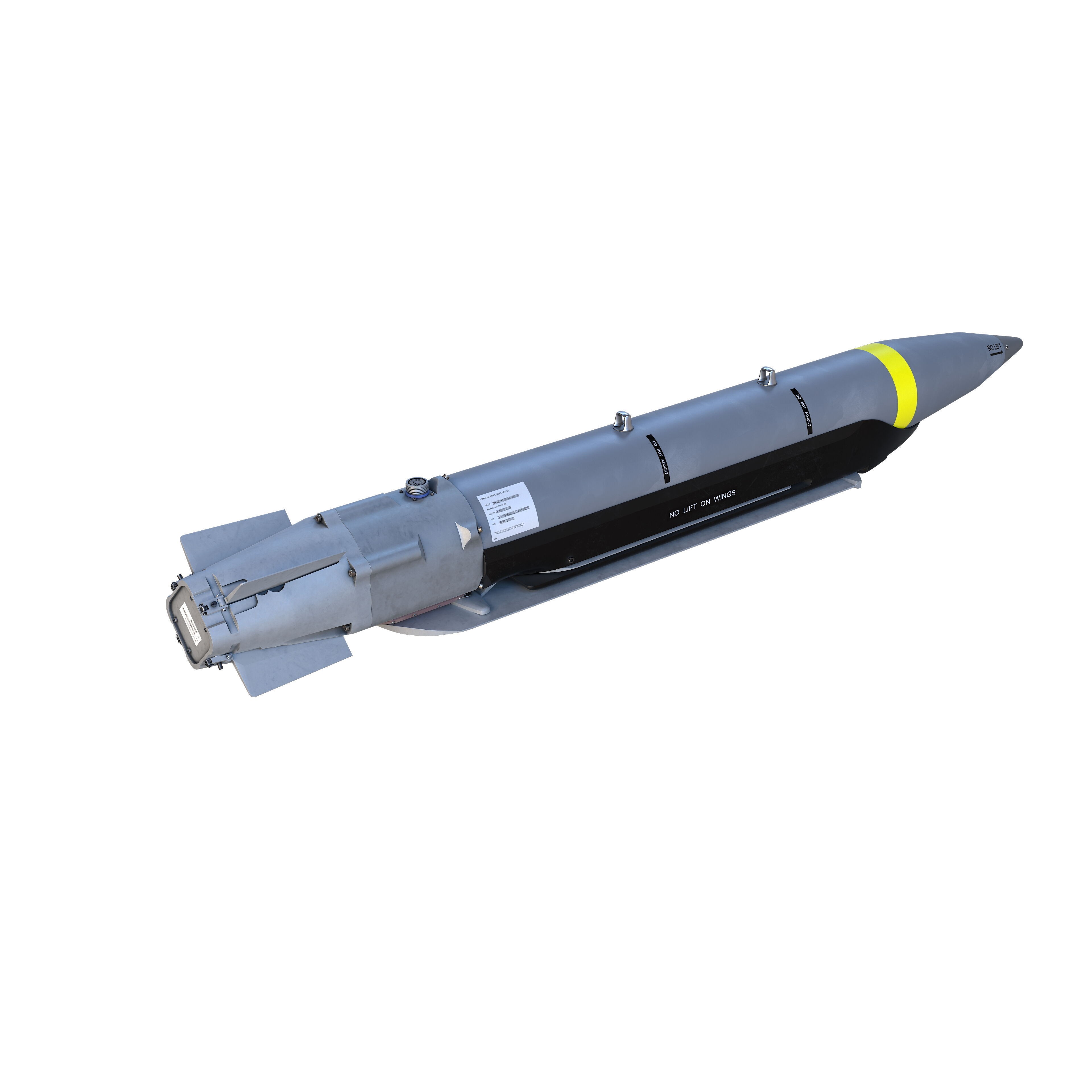 GBU-39 Small Diameter Bomb - Low-Poly Game-Ready 3D Model - View 6