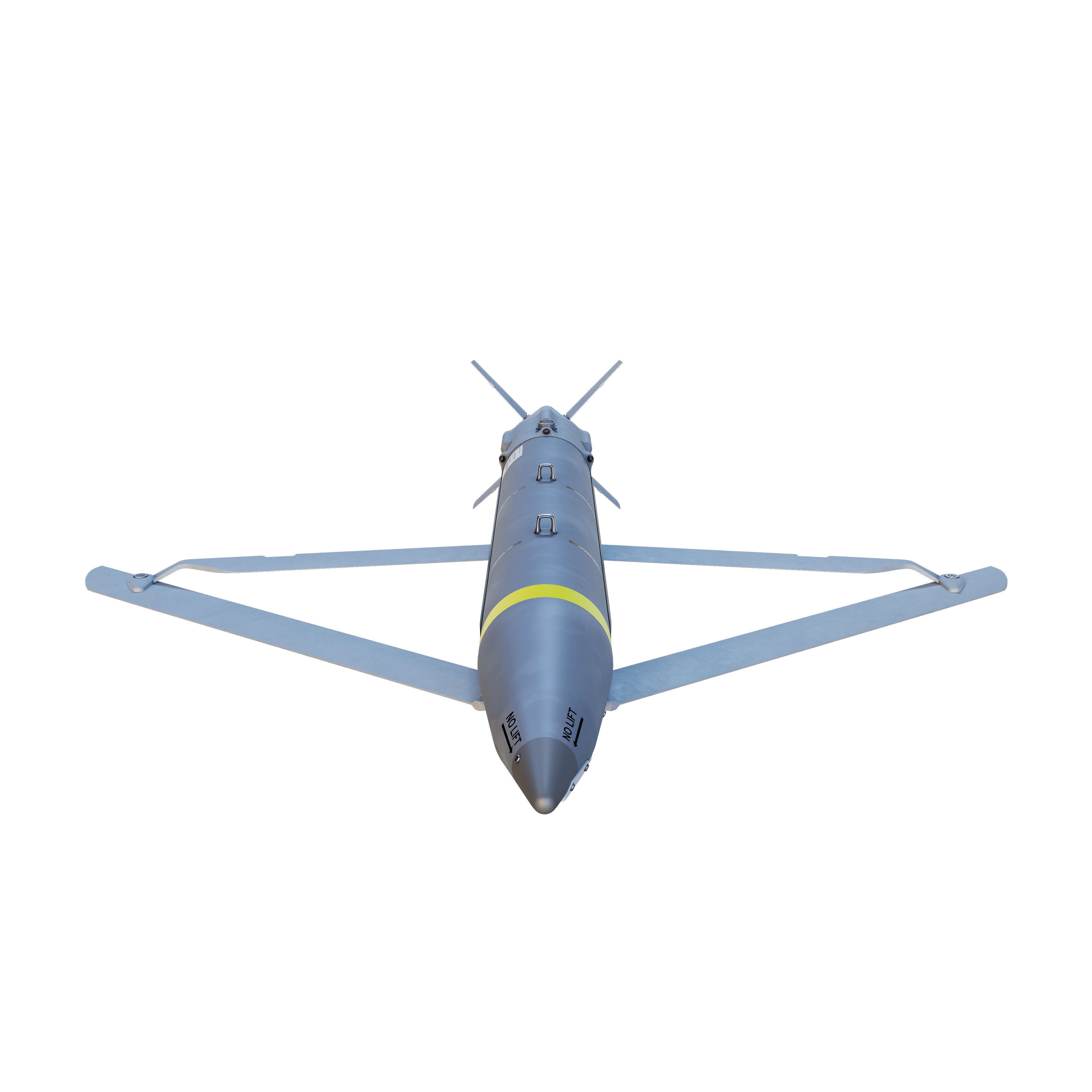 GBU-39 Small Diameter Bomb - Low-Poly Game-Ready 3D Model - View 8