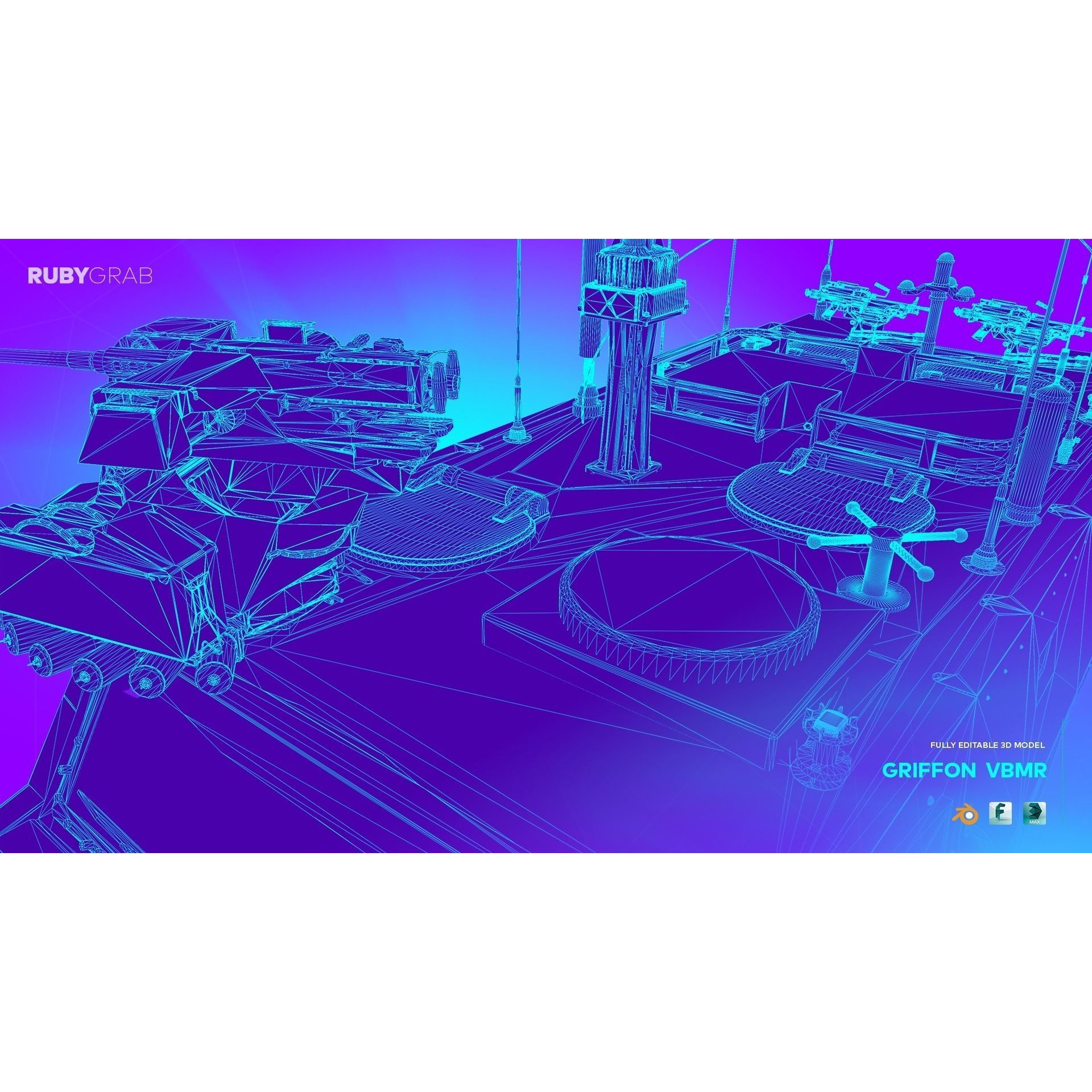 VBMR Griffon - Game-Ready 3D Model - View 13