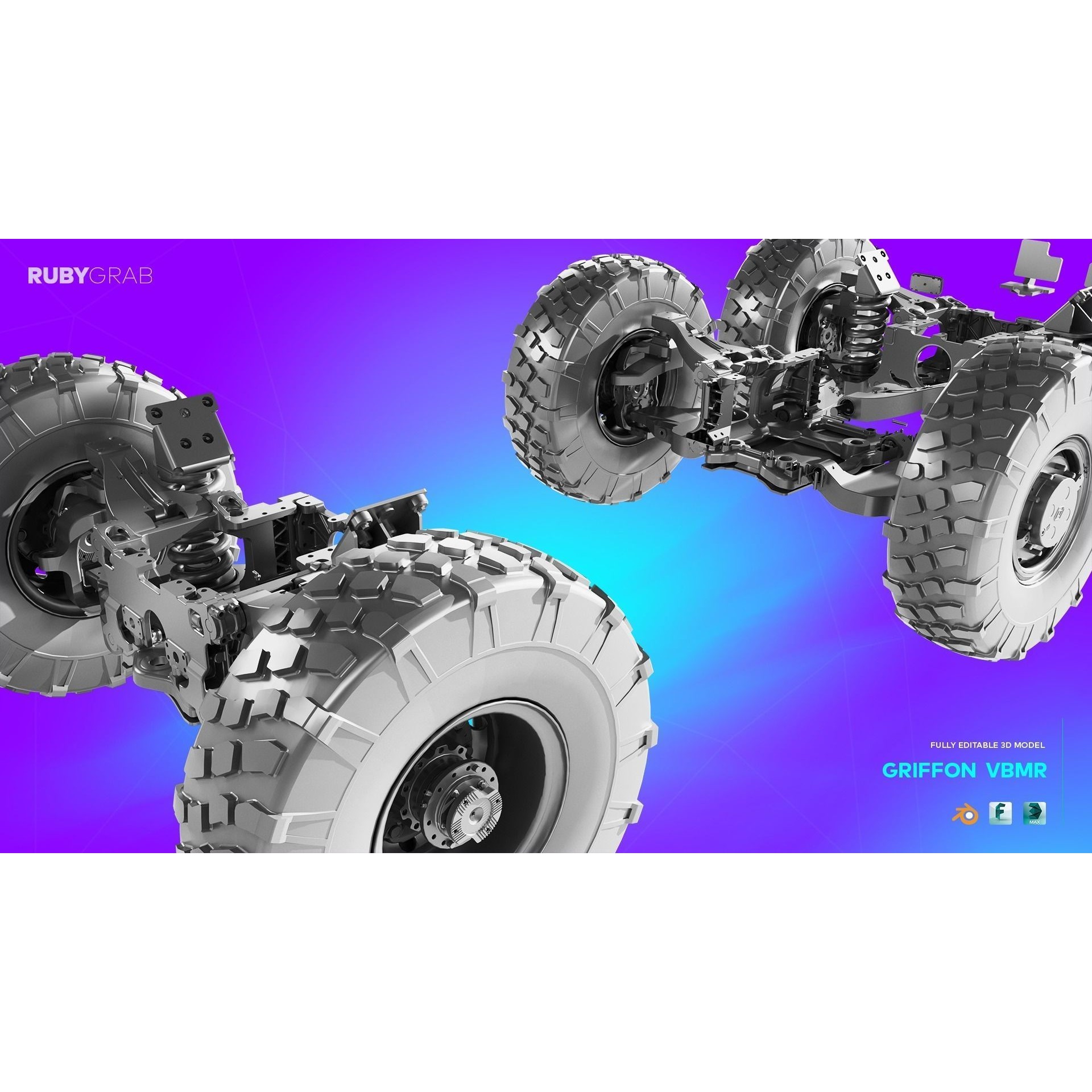 VBMR Griffon - Game-Ready 3D Model - View 4