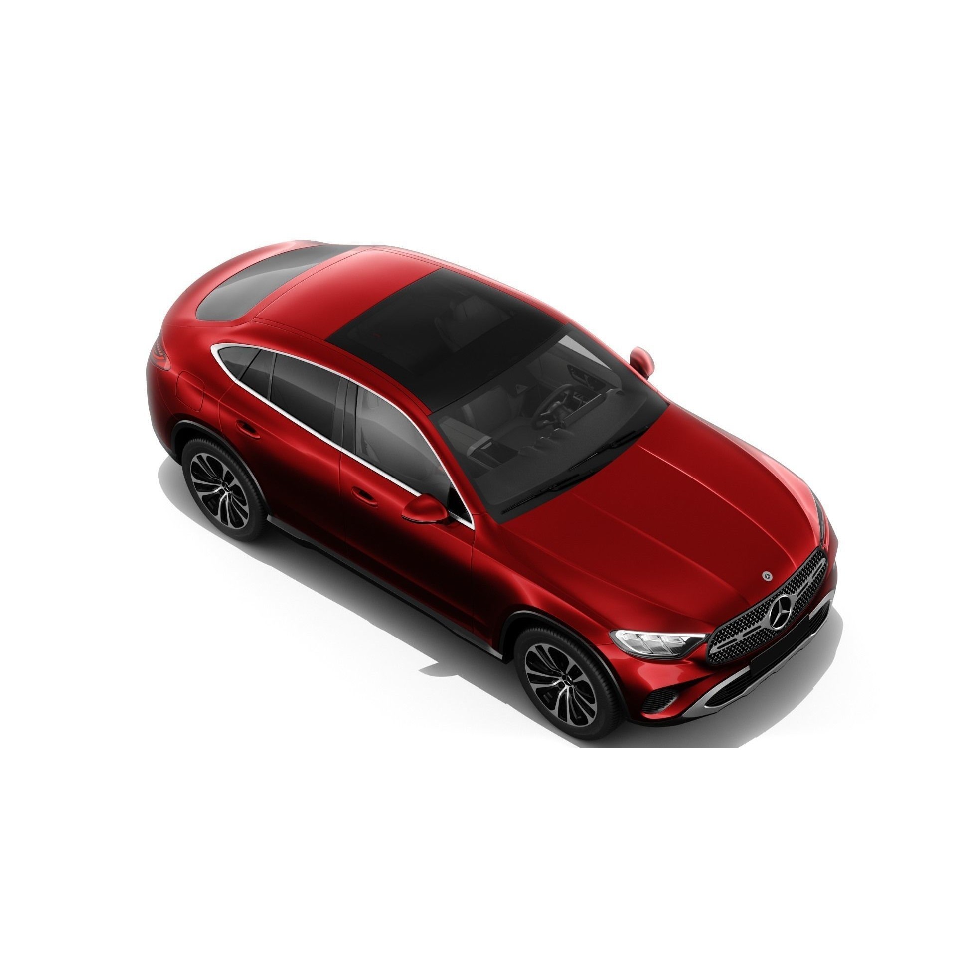 Mercedes-Benz GLC Coupe 2024 - Detailed 3D Model - View 10