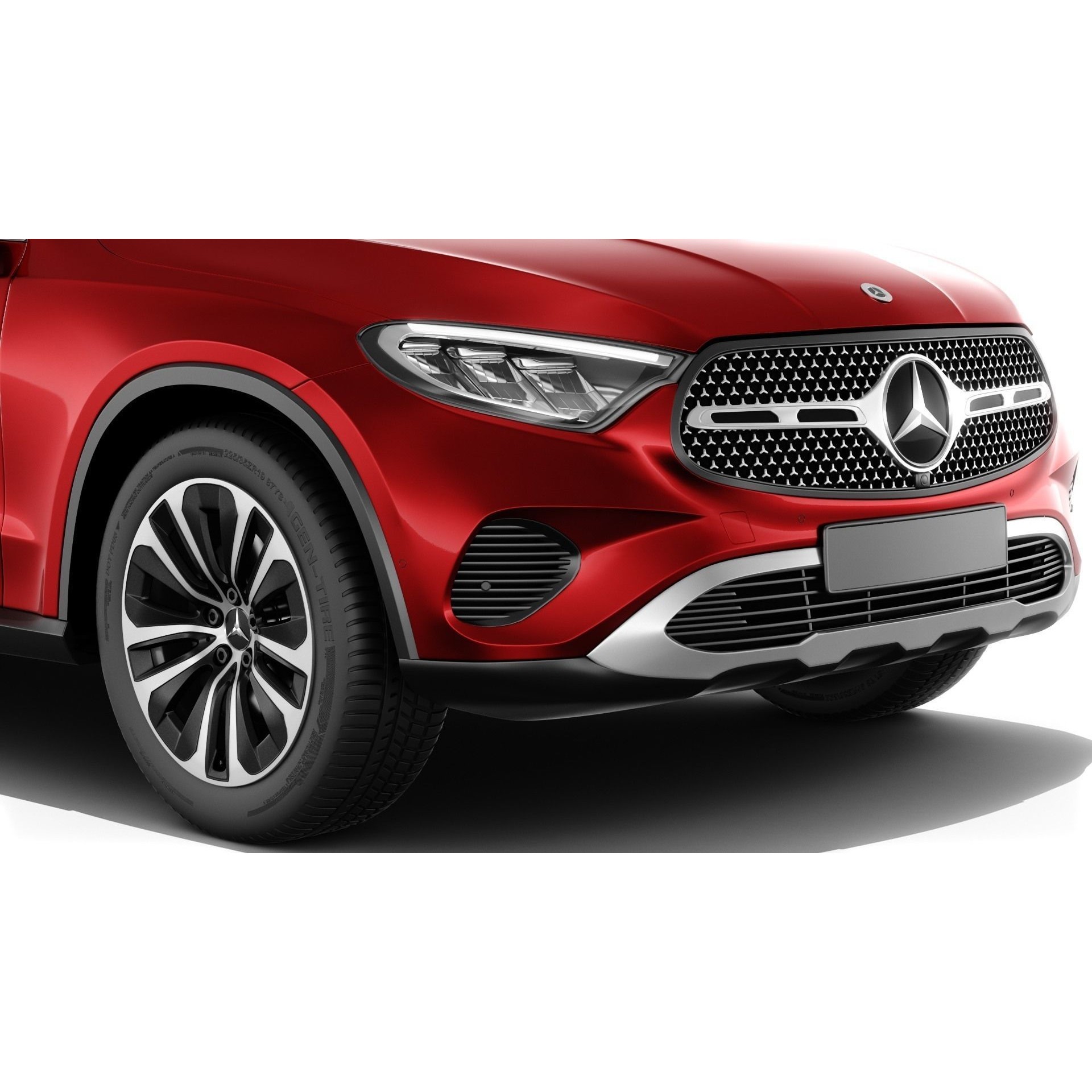 Mercedes-Benz GLC Coupe 2024 - Detailed 3D Model - View 12