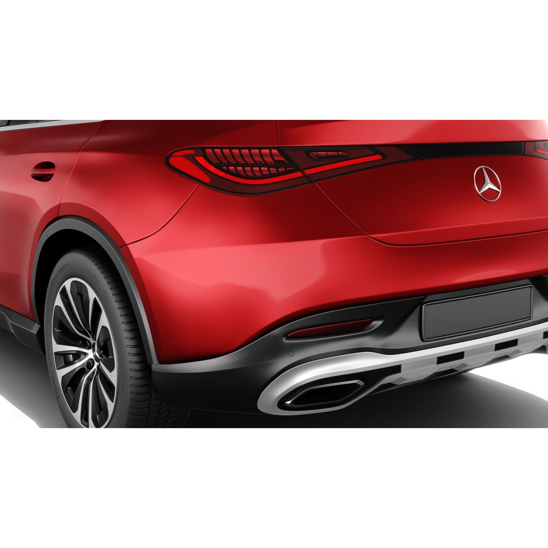 Mercedes-Benz GLC Coupe 2024 - Detailed 3D Model - View 13