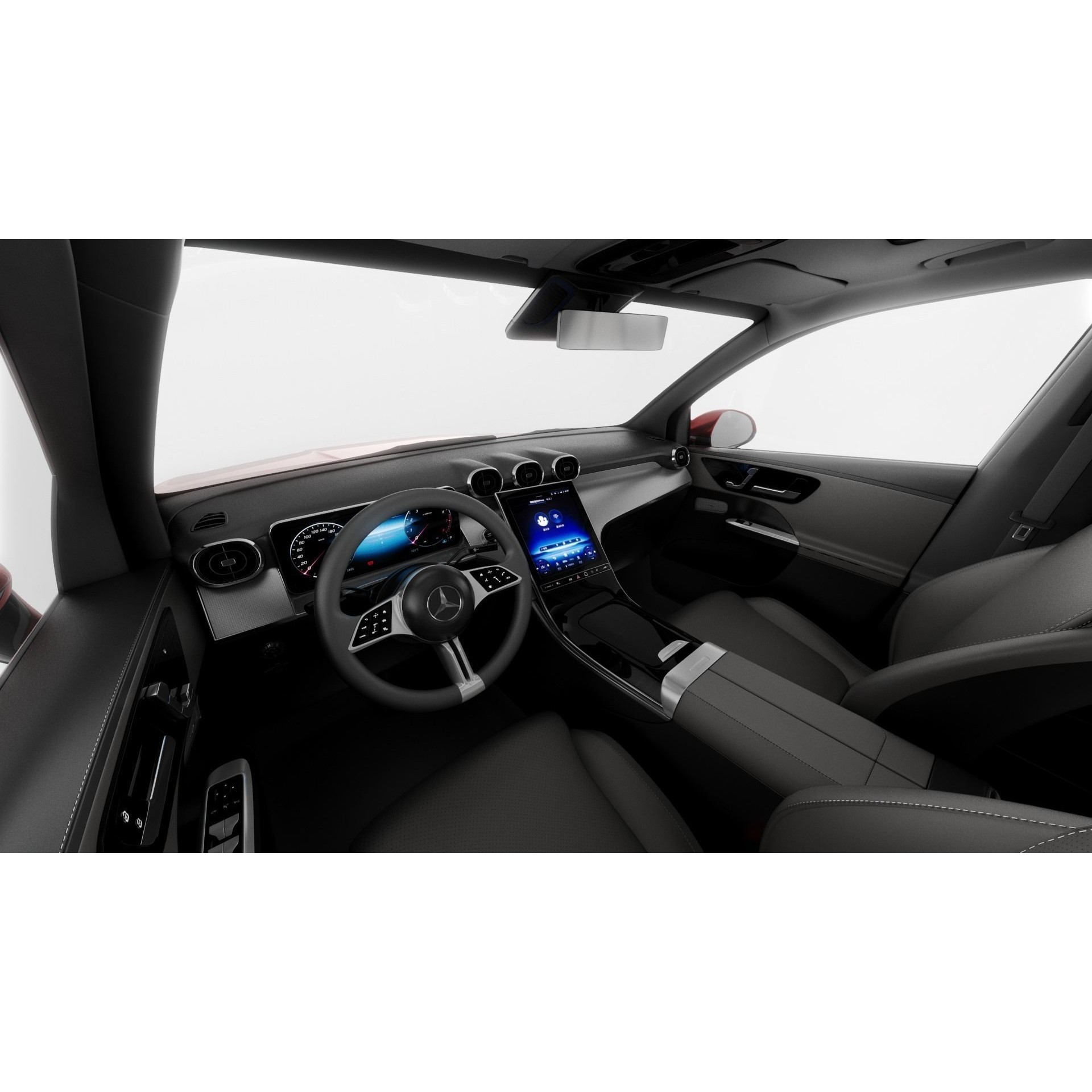 Mercedes-Benz GLC Coupe 2024 - Detailed 3D Model - View 14