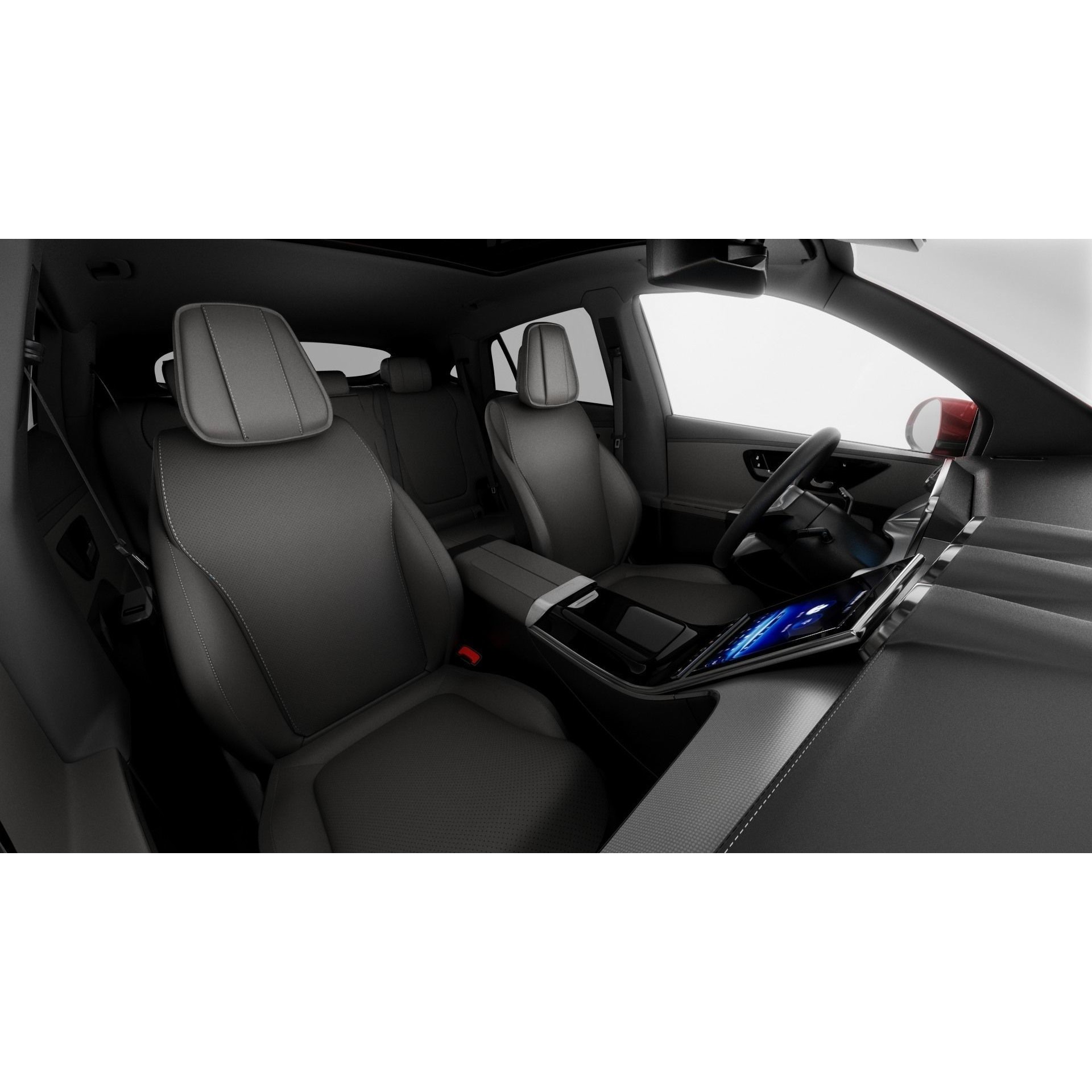 Mercedes-Benz GLC Coupe 2024 - Detailed 3D Model - View 15