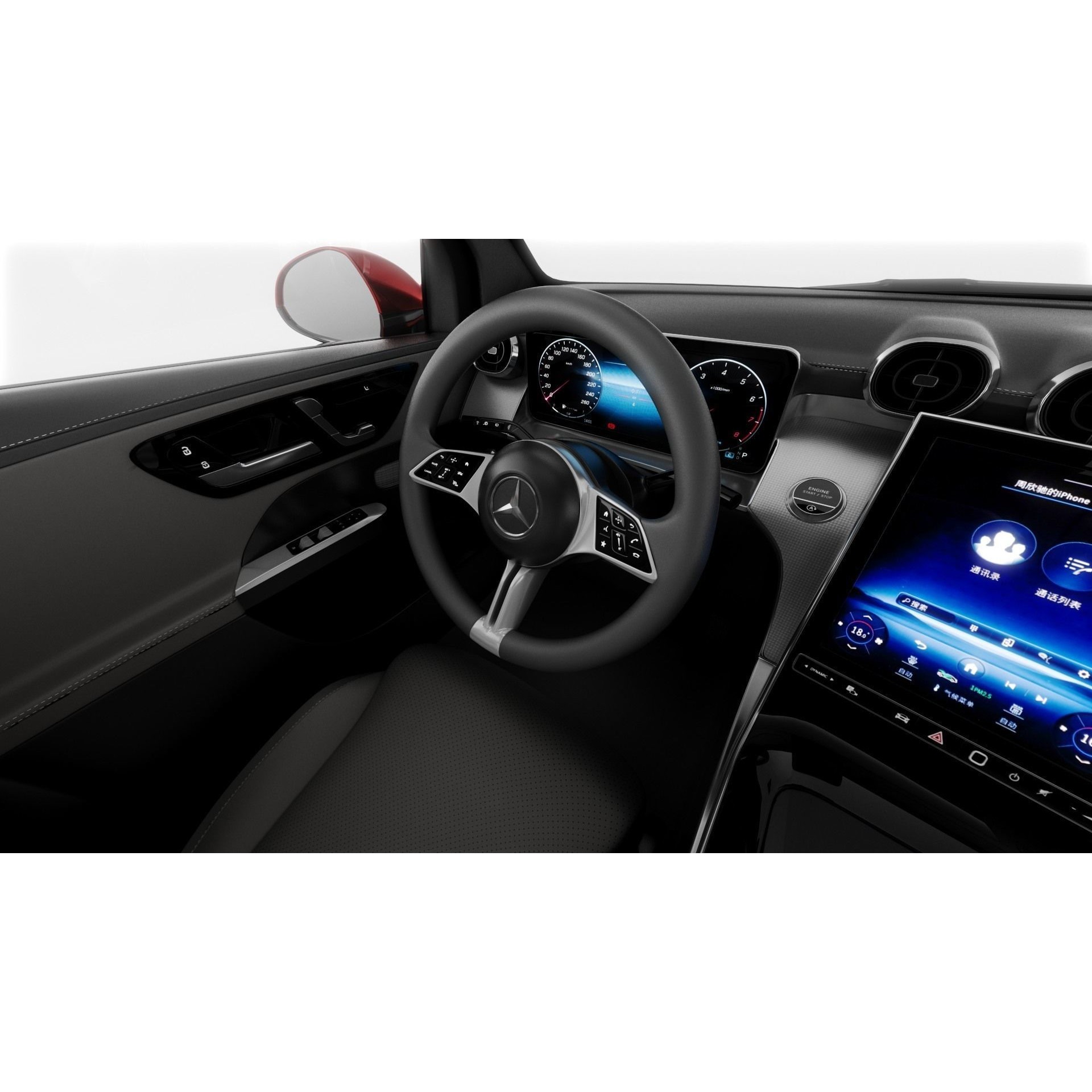Mercedes-Benz GLC Coupe 2024 - Detailed 3D Model - View 17