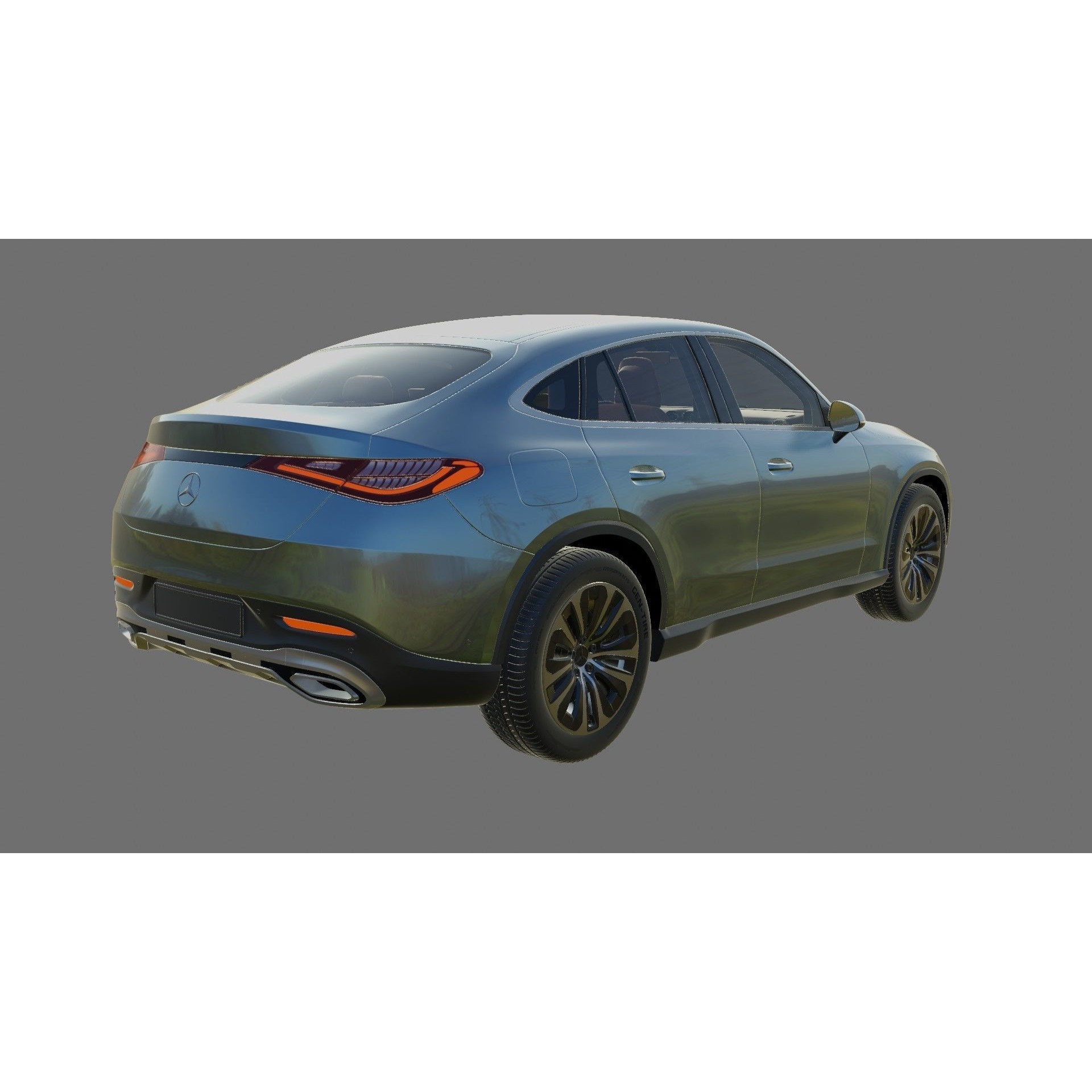 Mercedes-Benz GLC Coupe 2024 - Detailed 3D Model - View 19