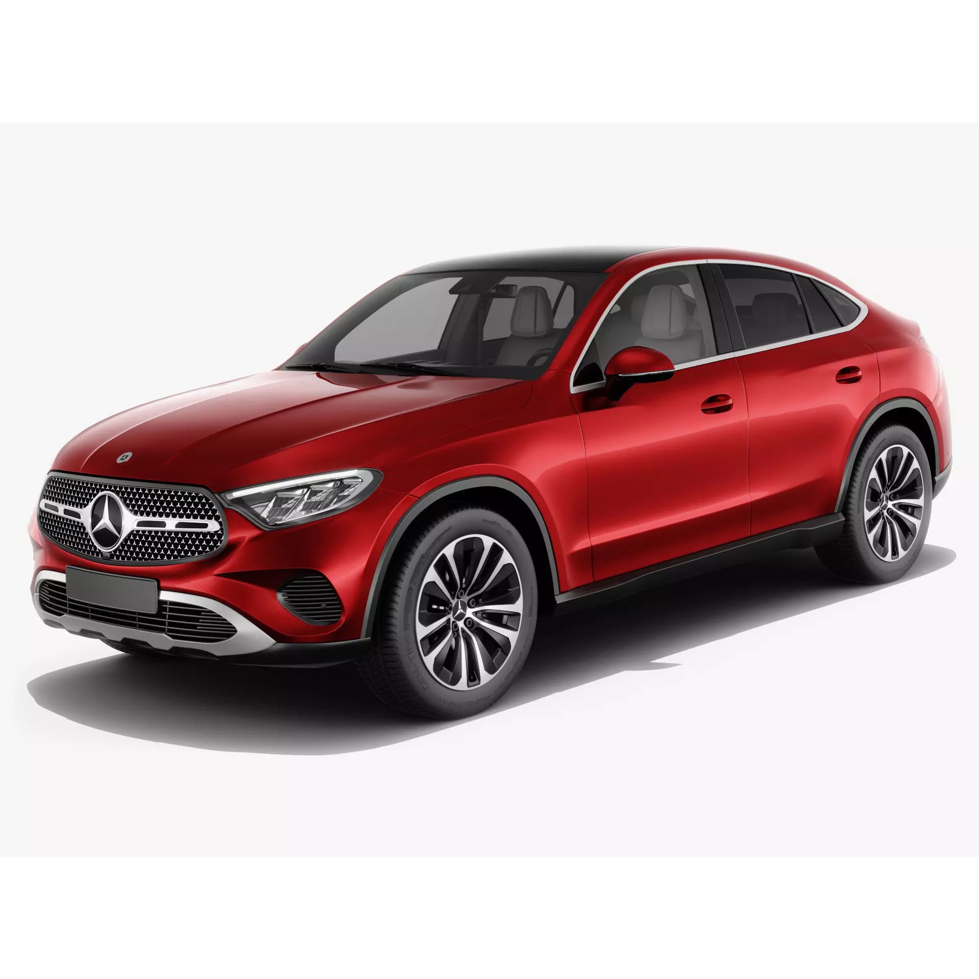 Mercedes-Benz GLC Coupe 2024 - Detailed 3D Model - View 2