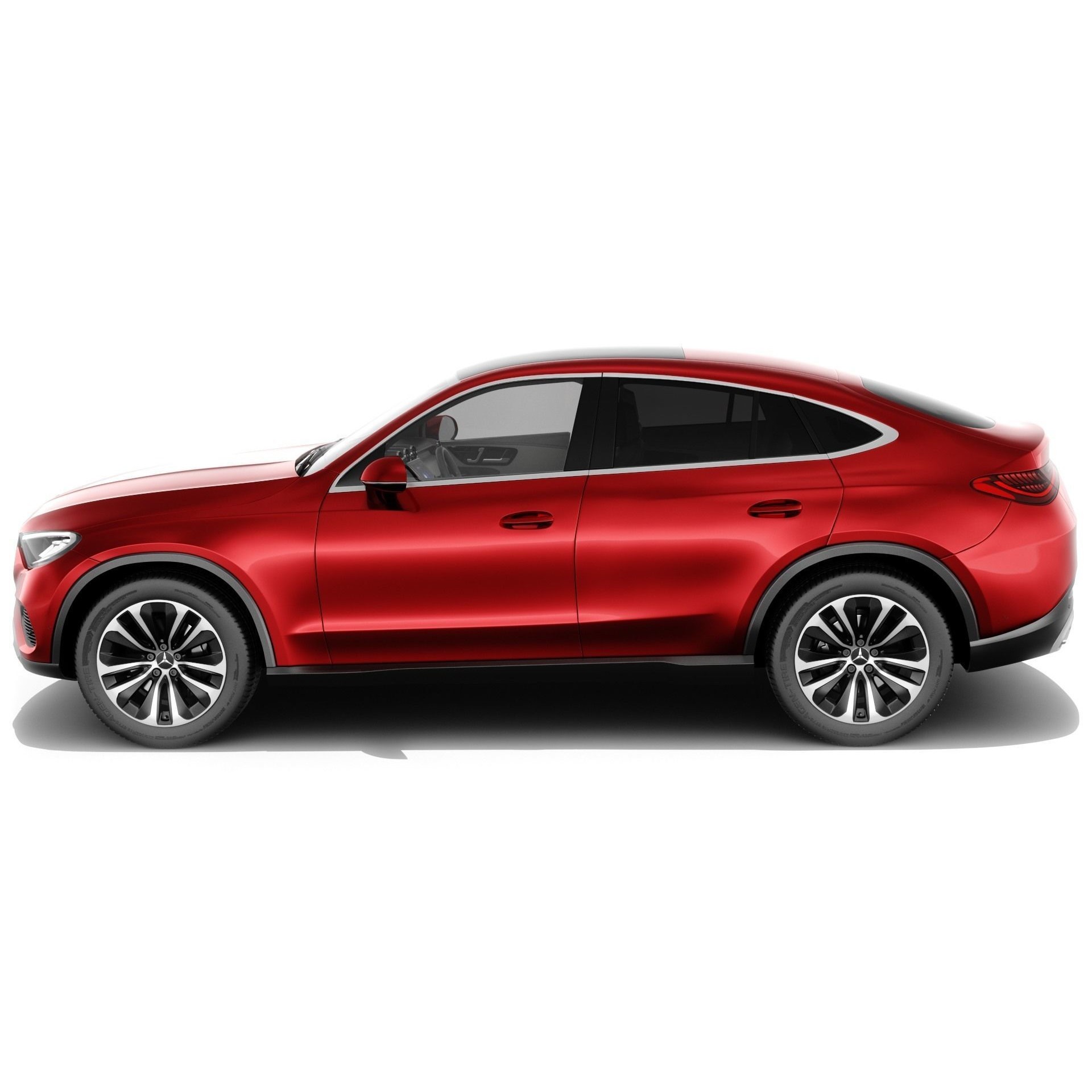 Mercedes-Benz GLC Coupe 2024 - Detailed 3D Model - View 5