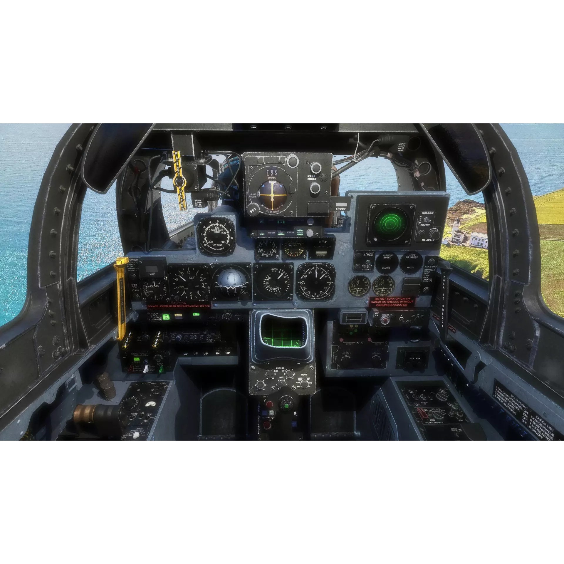 F4 Phantom 2 Kai - Low-Poly Game-Ready 3D Model - View 19