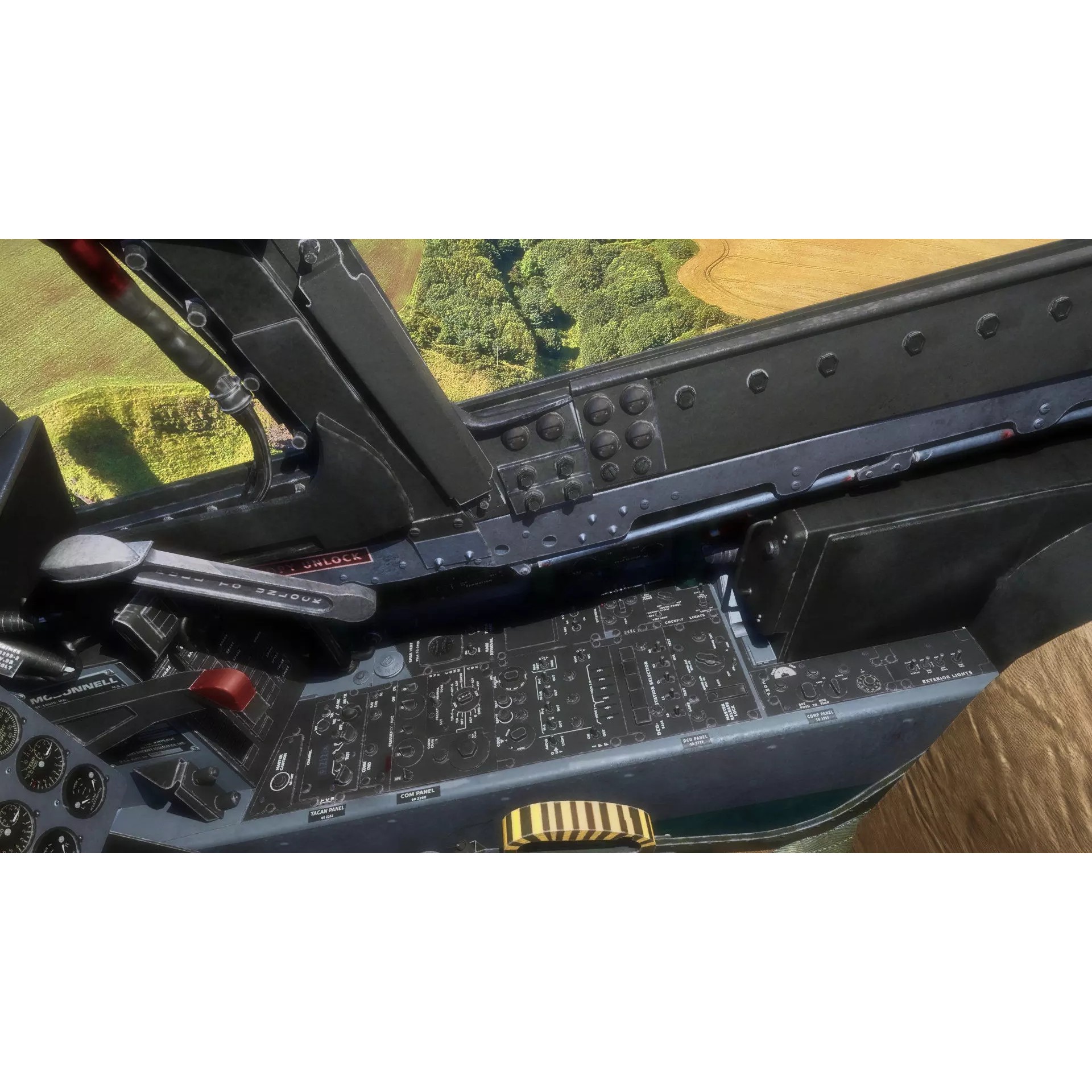 F4 Phantom 2 Kai - Low-Poly Game-Ready 3D Model - View 26