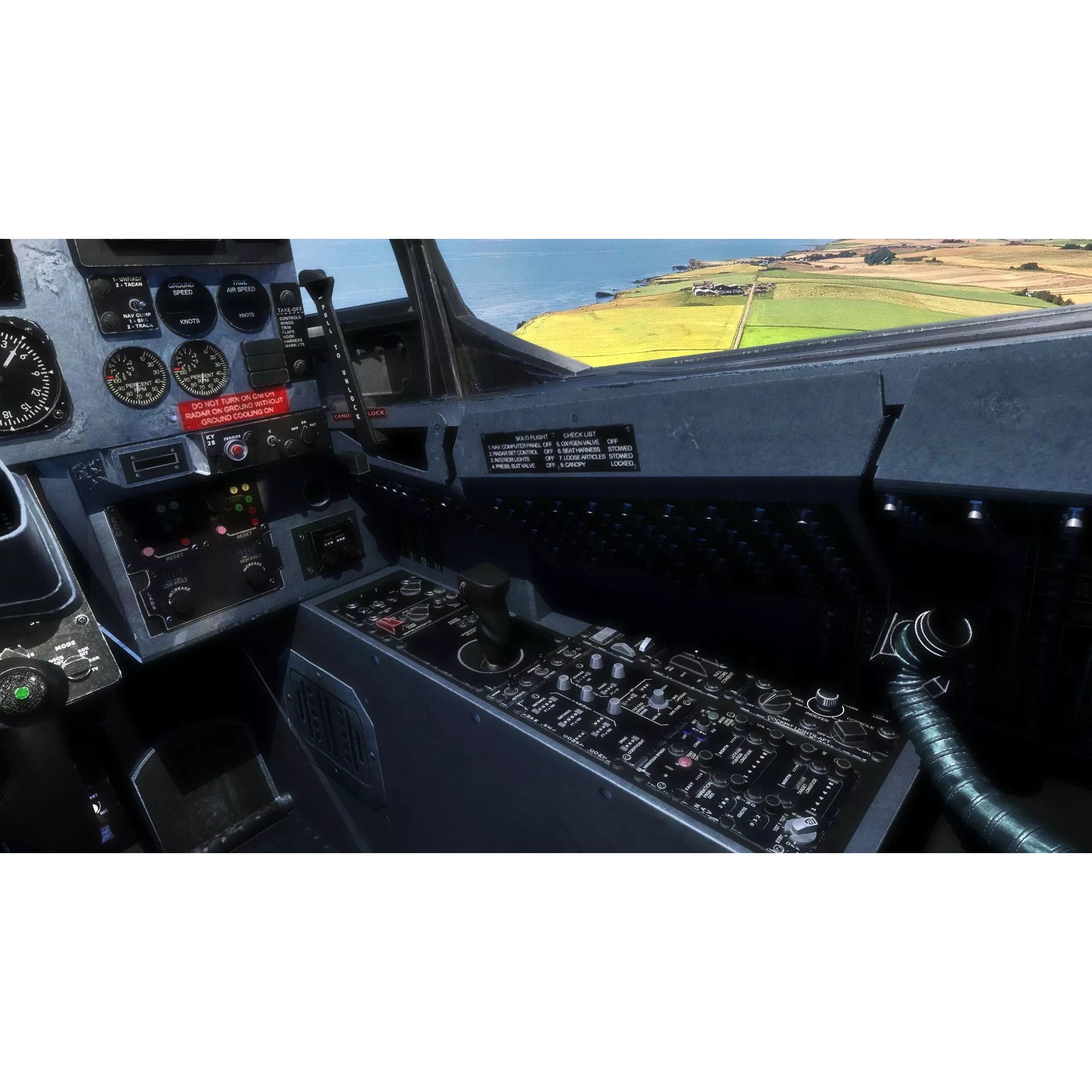 F4 Phantom 2 Kai - Low-Poly Game-Ready 3D Model - View 29