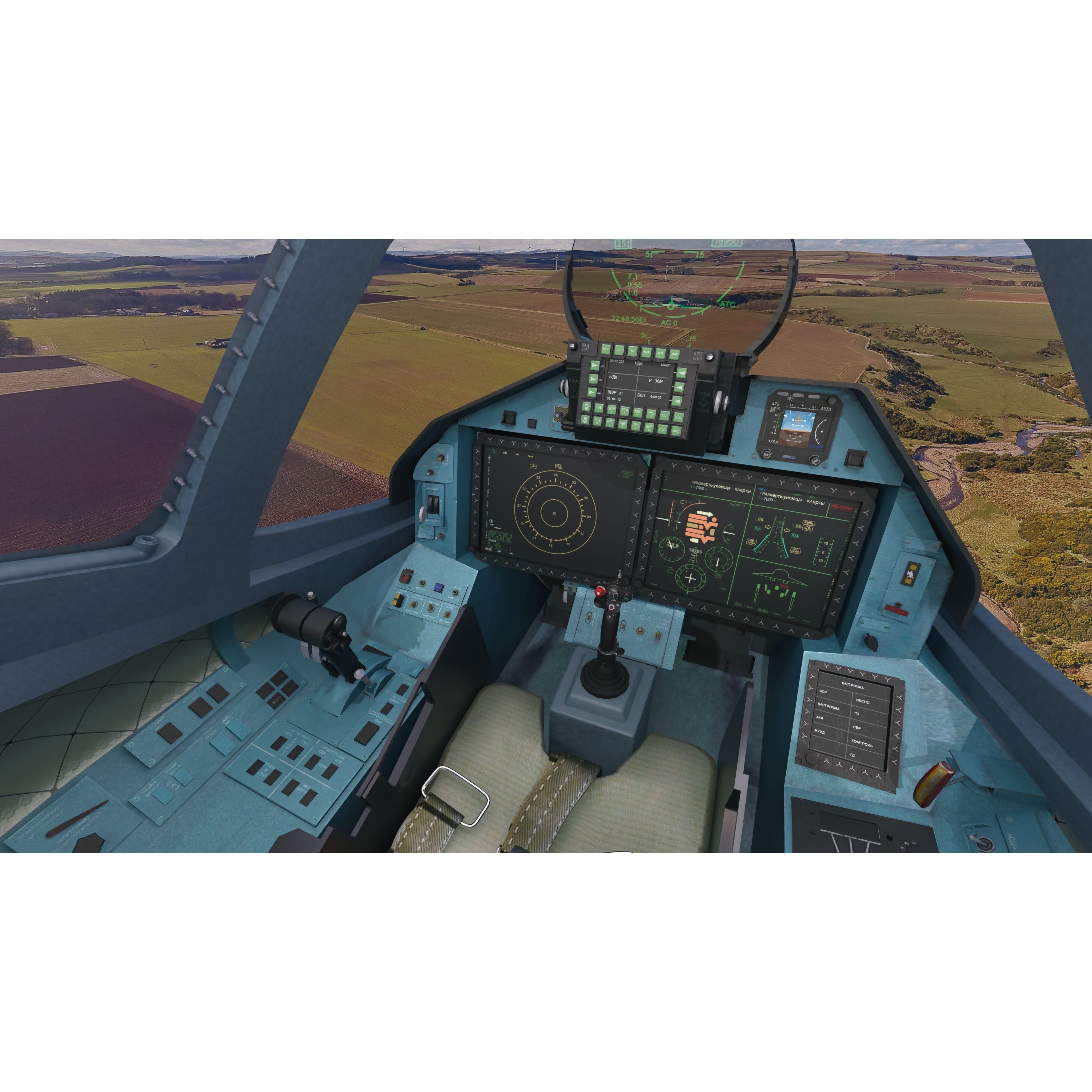 SU57 Felon - Low-Poly Game-Ready 3D Model - View 32