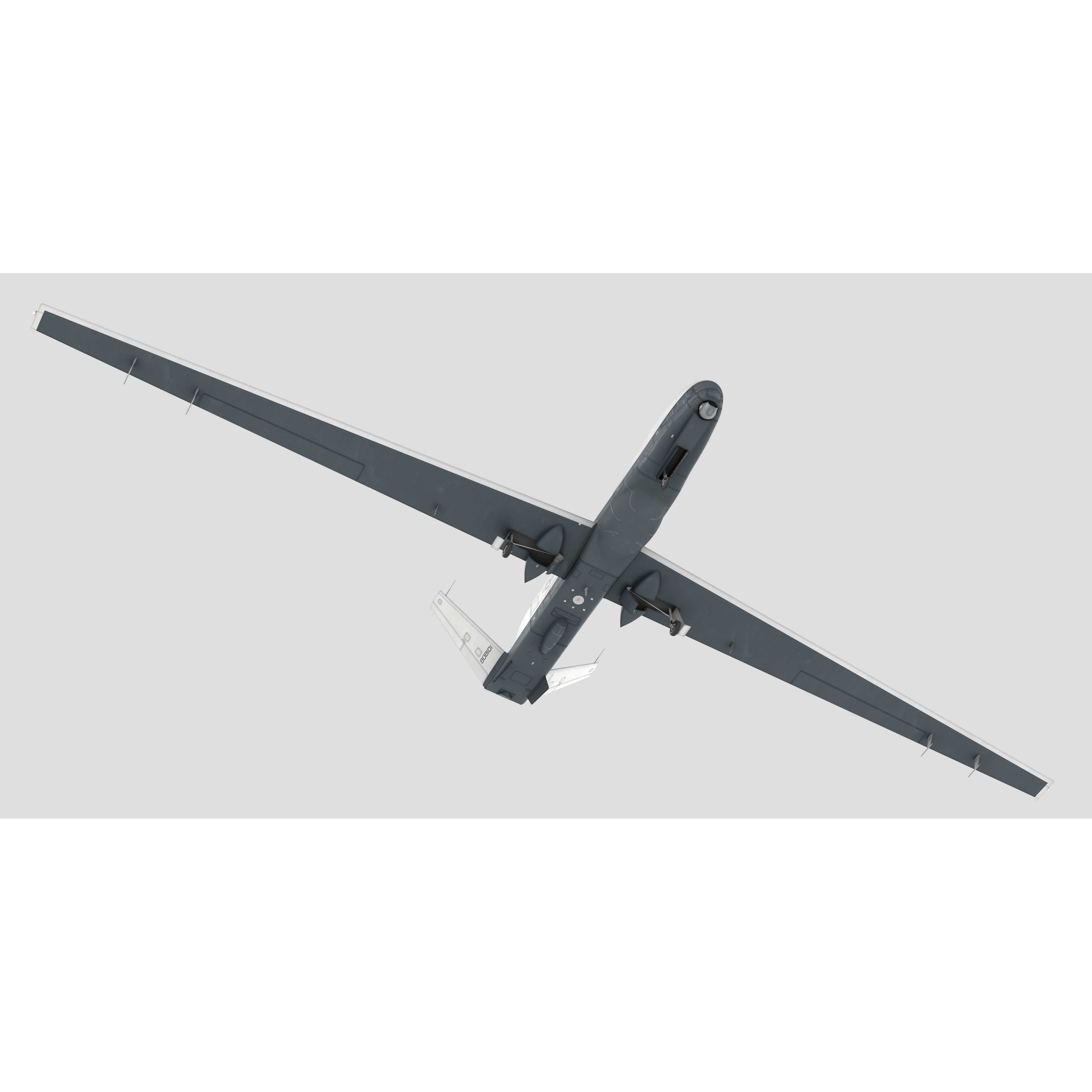 Northrop Grumman MQ-4C Triton - Game-Ready 3D Model - View 11