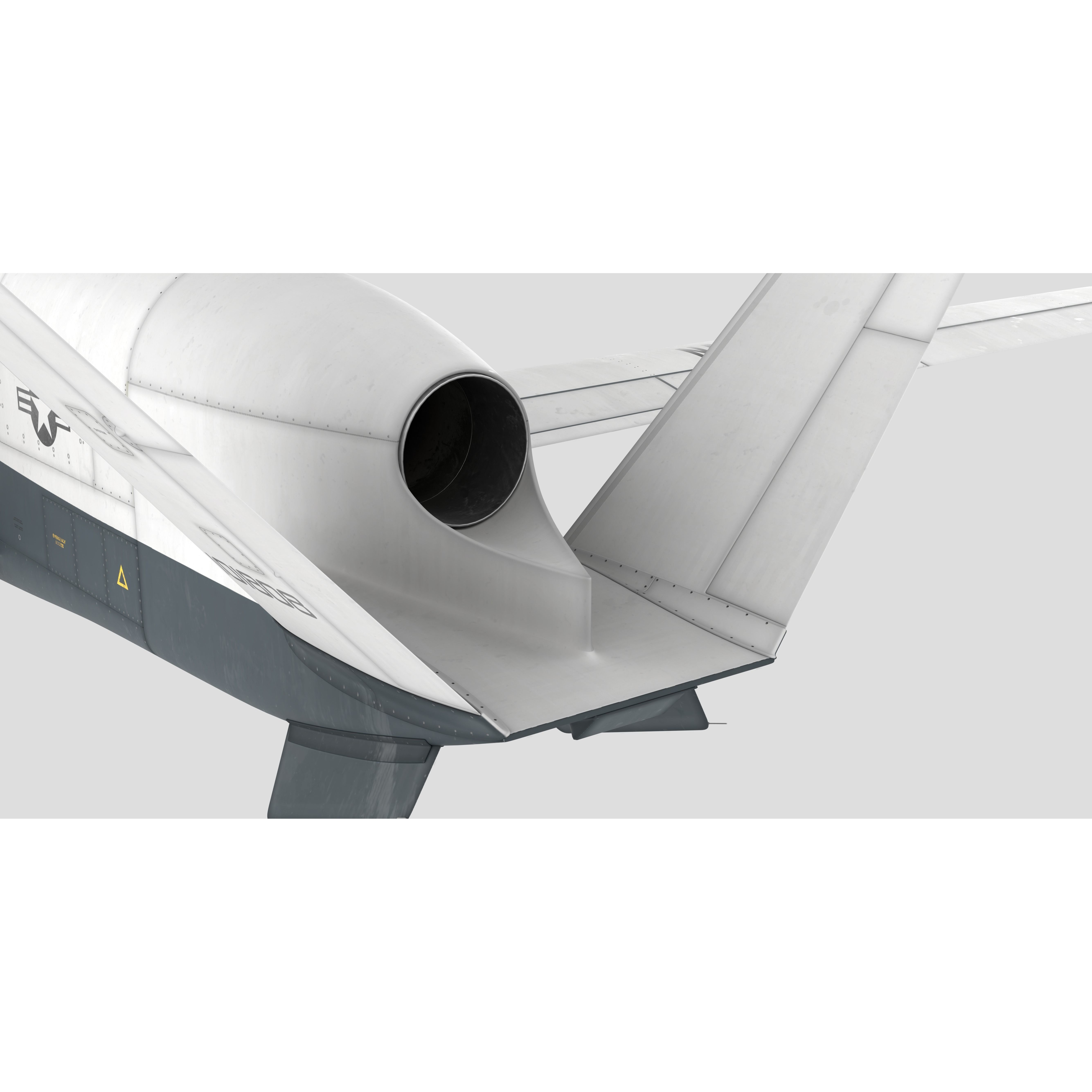 Northrop Grumman MQ-4C Triton - Game-Ready 3D Model - View 13