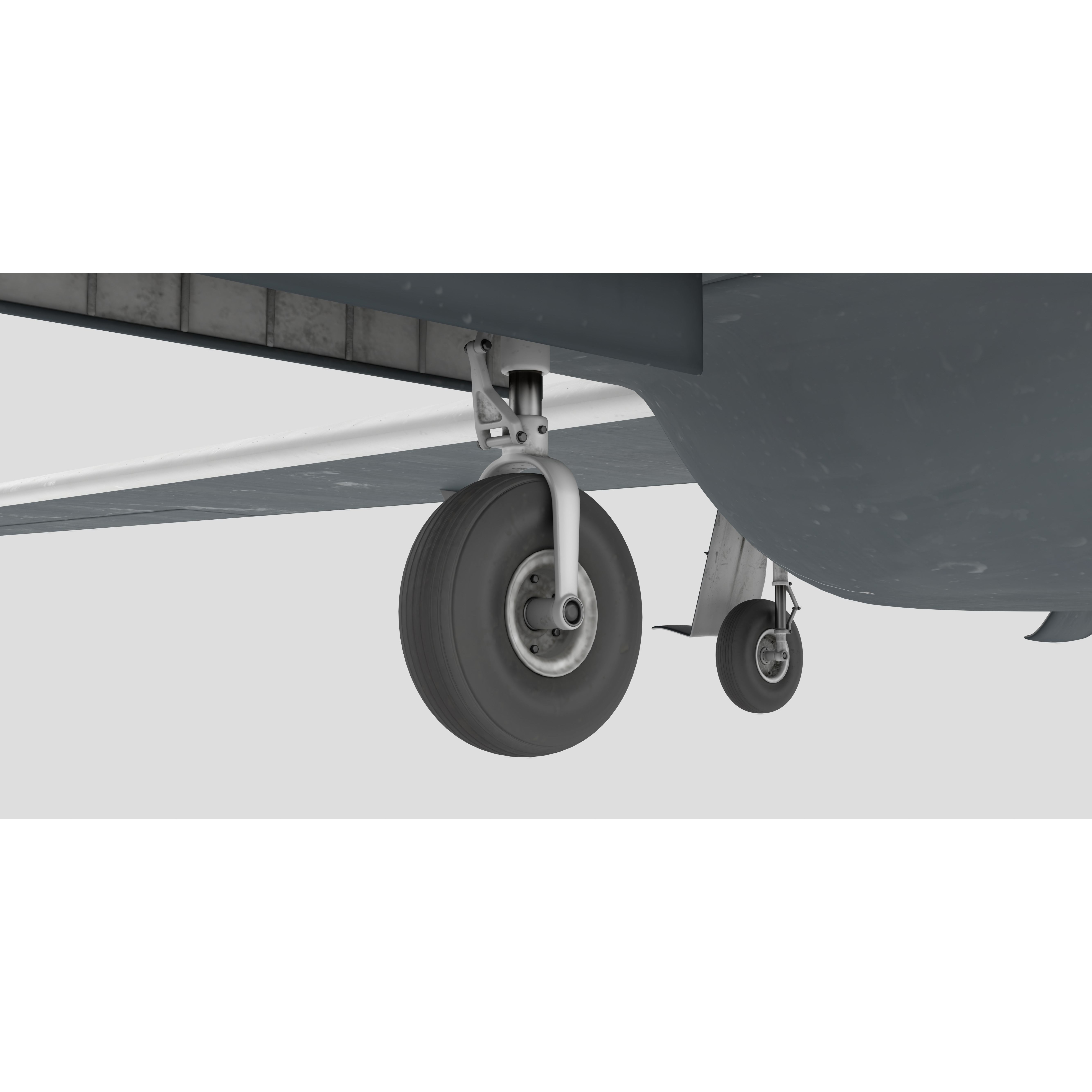 Northrop Grumman MQ-4C Triton - Game-Ready 3D Model - View 20