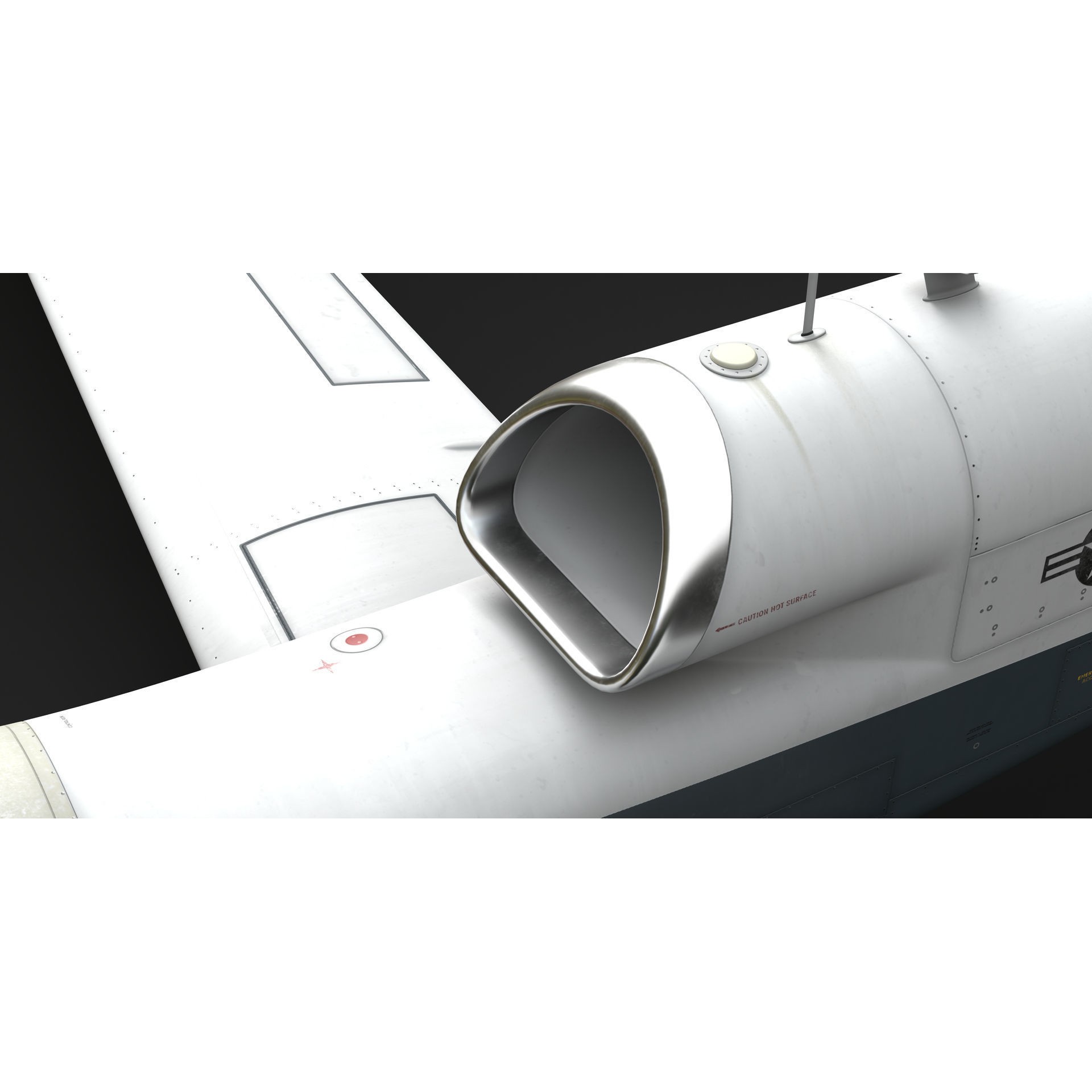 Northrop Grumman MQ-4C Triton - Game-Ready 3D Model - View 40