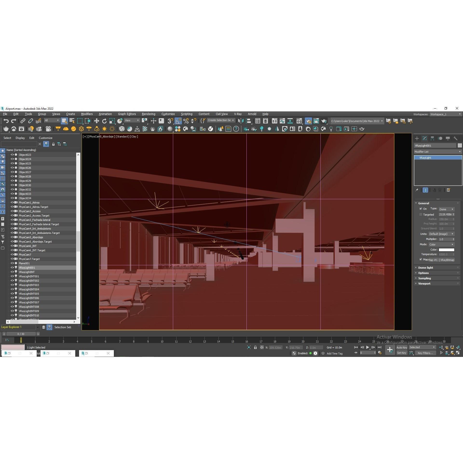 Modern Airport Building - PBR Textured 3D Model - View 40