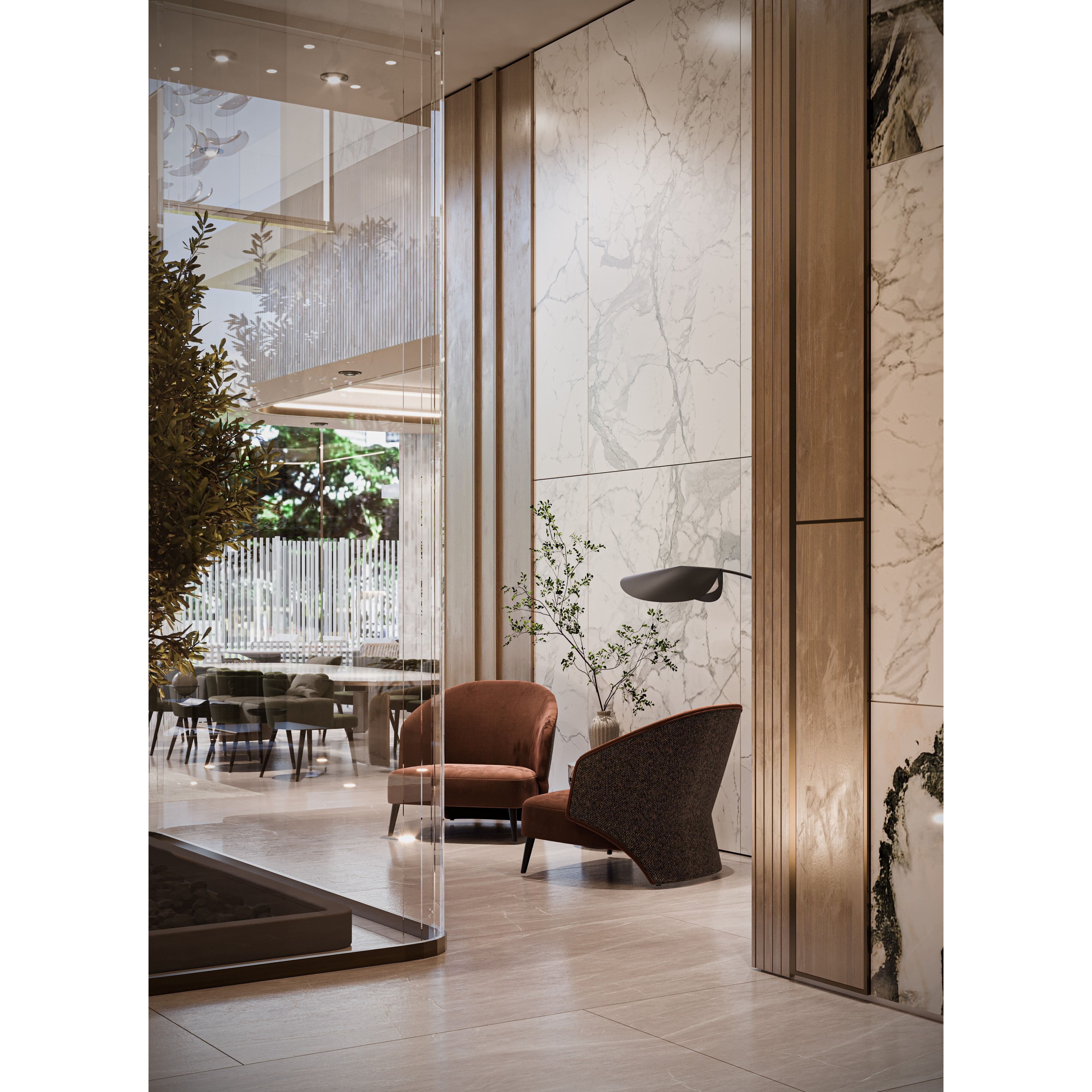 Modern Luxury Villa - High-End Interior 3D Model