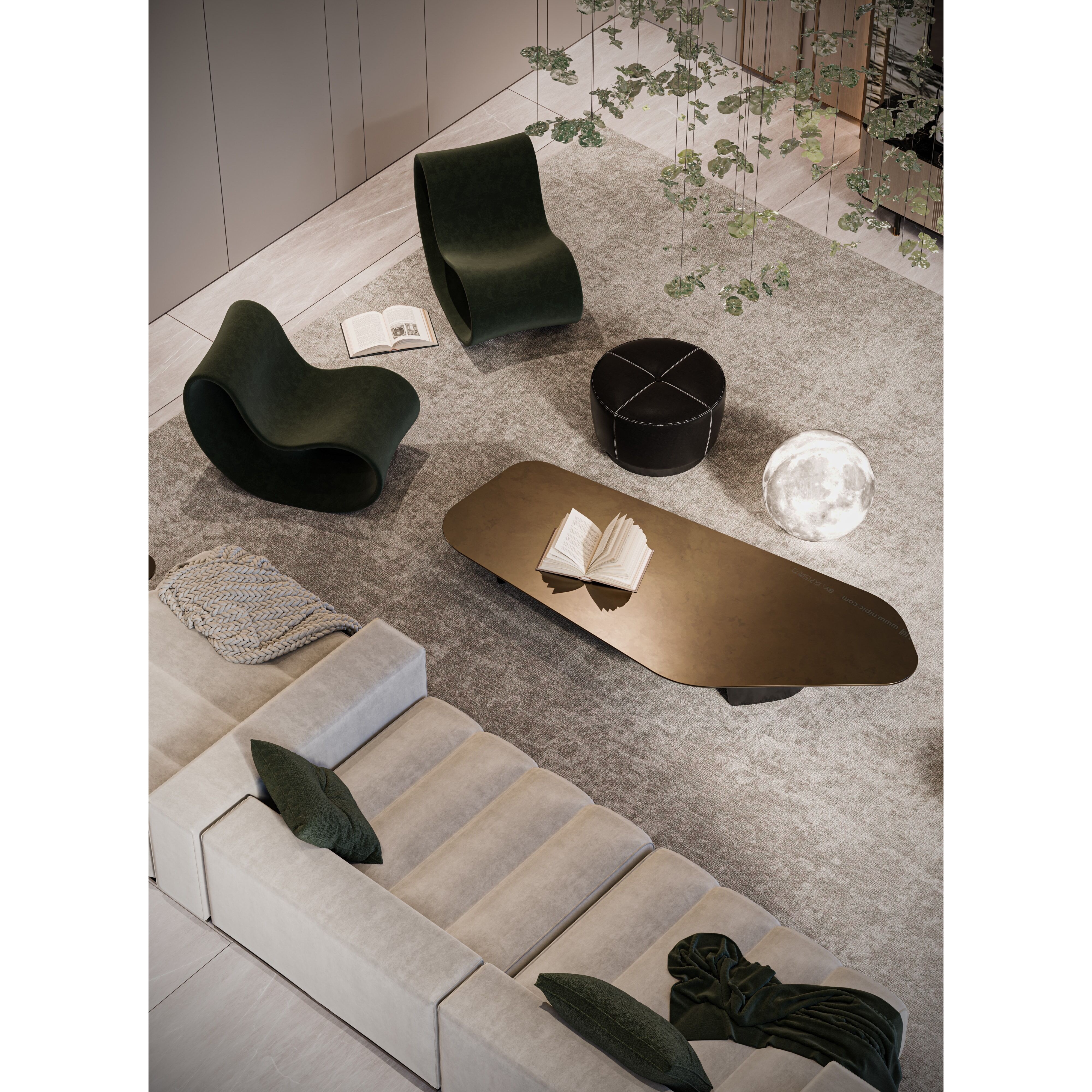 Modern Luxury Villa - High-End Interior 3D Model - View 12