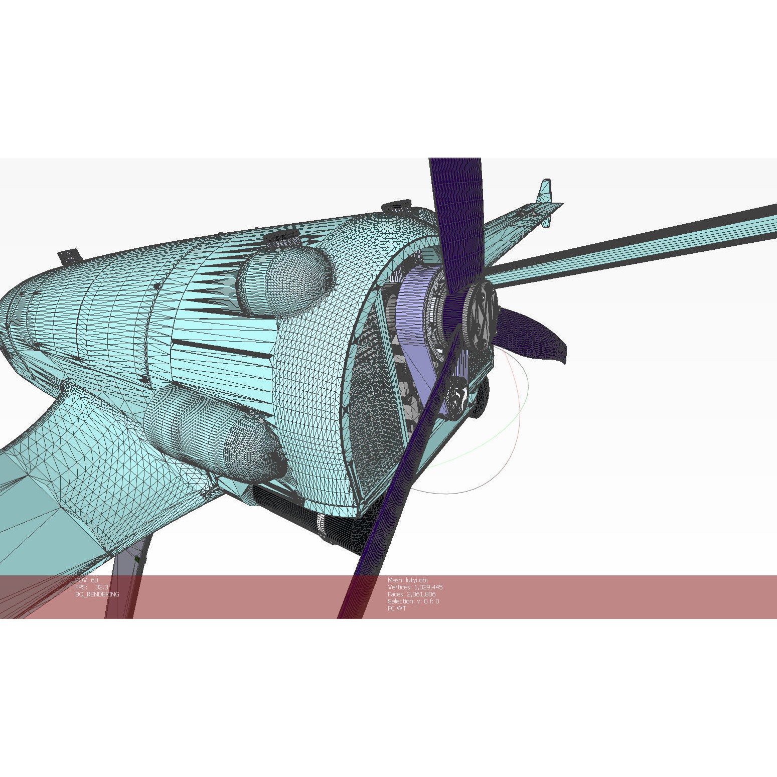 Ukrainian UAV AN196 LUTYI - Game-Ready 3D Model - View 20