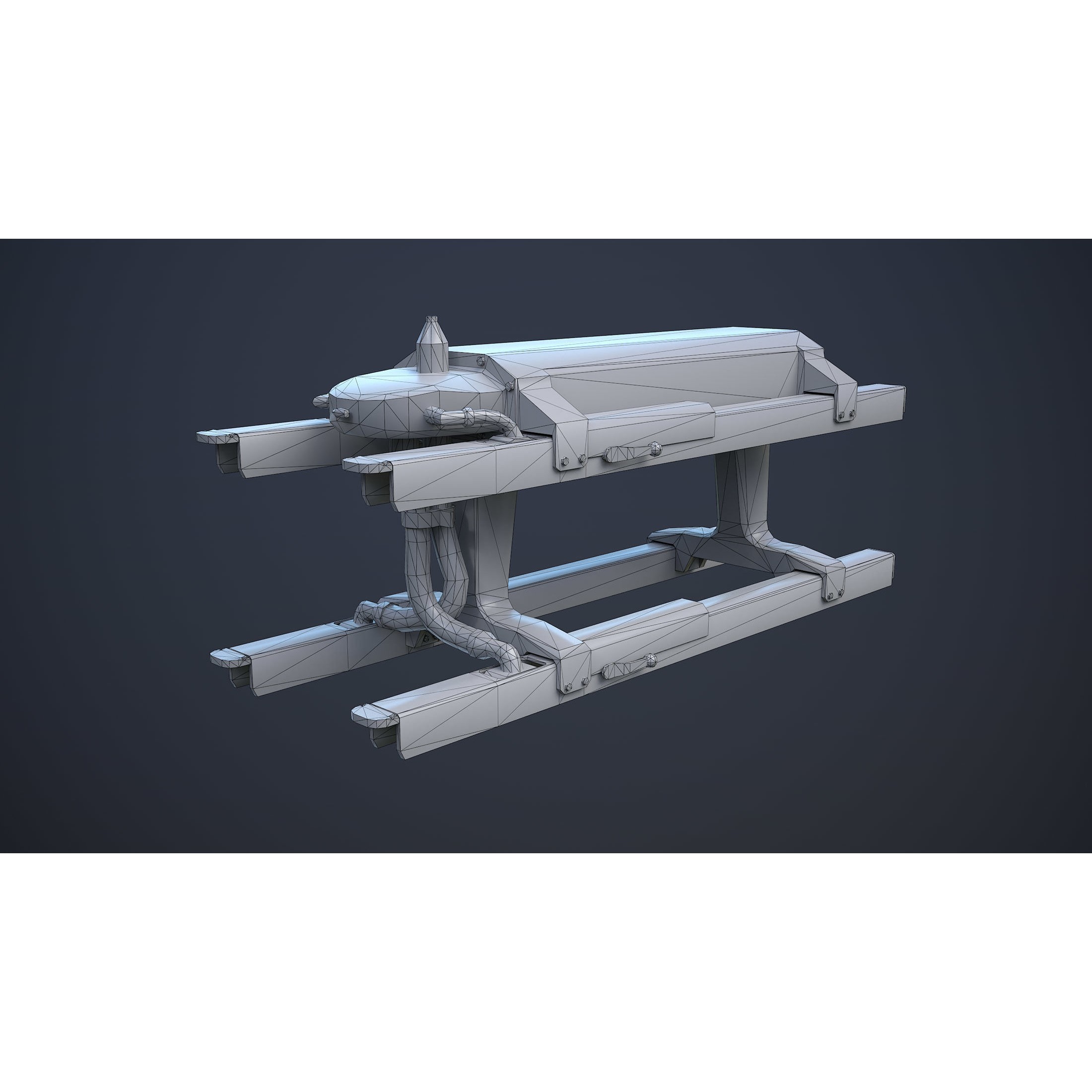 Helicopter Nato Weapons Set - Low-Poly Game-Ready 3D Model - View 18