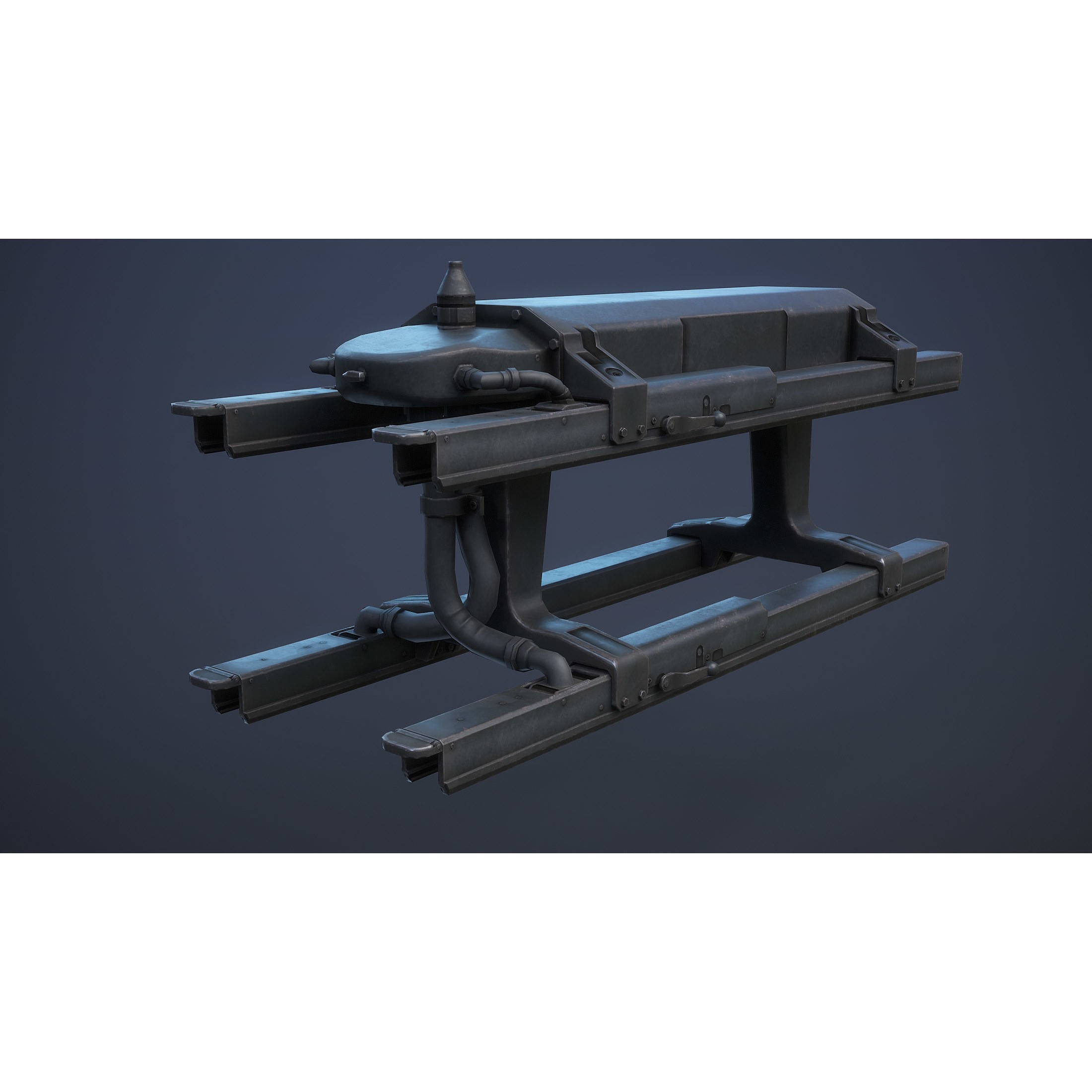 Helicopter Nato Weapons Set - Low-Poly Game-Ready 3D Model - View 5