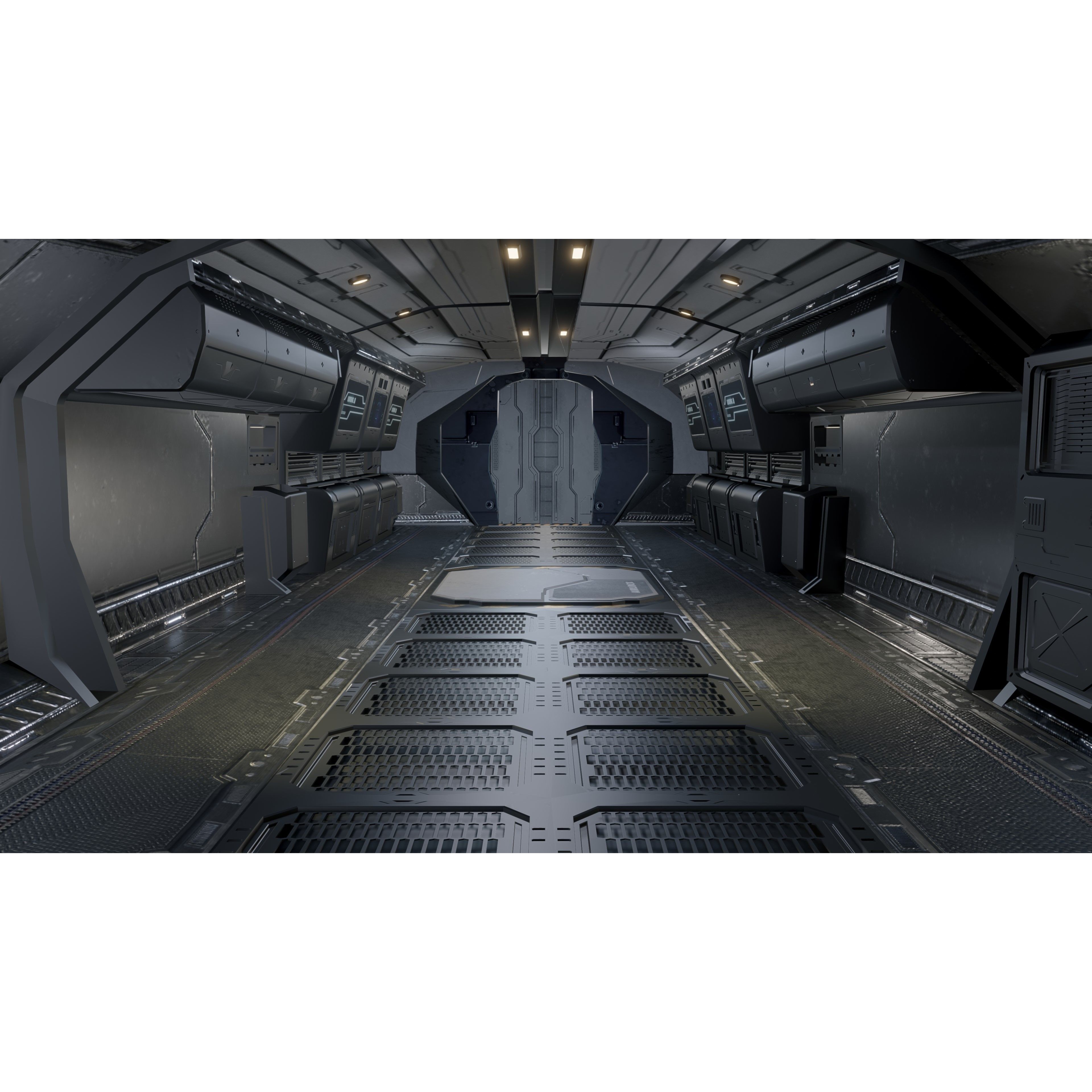 Star Fighter - Rigged Low-Poly Game-Ready 3D Model - View 19
