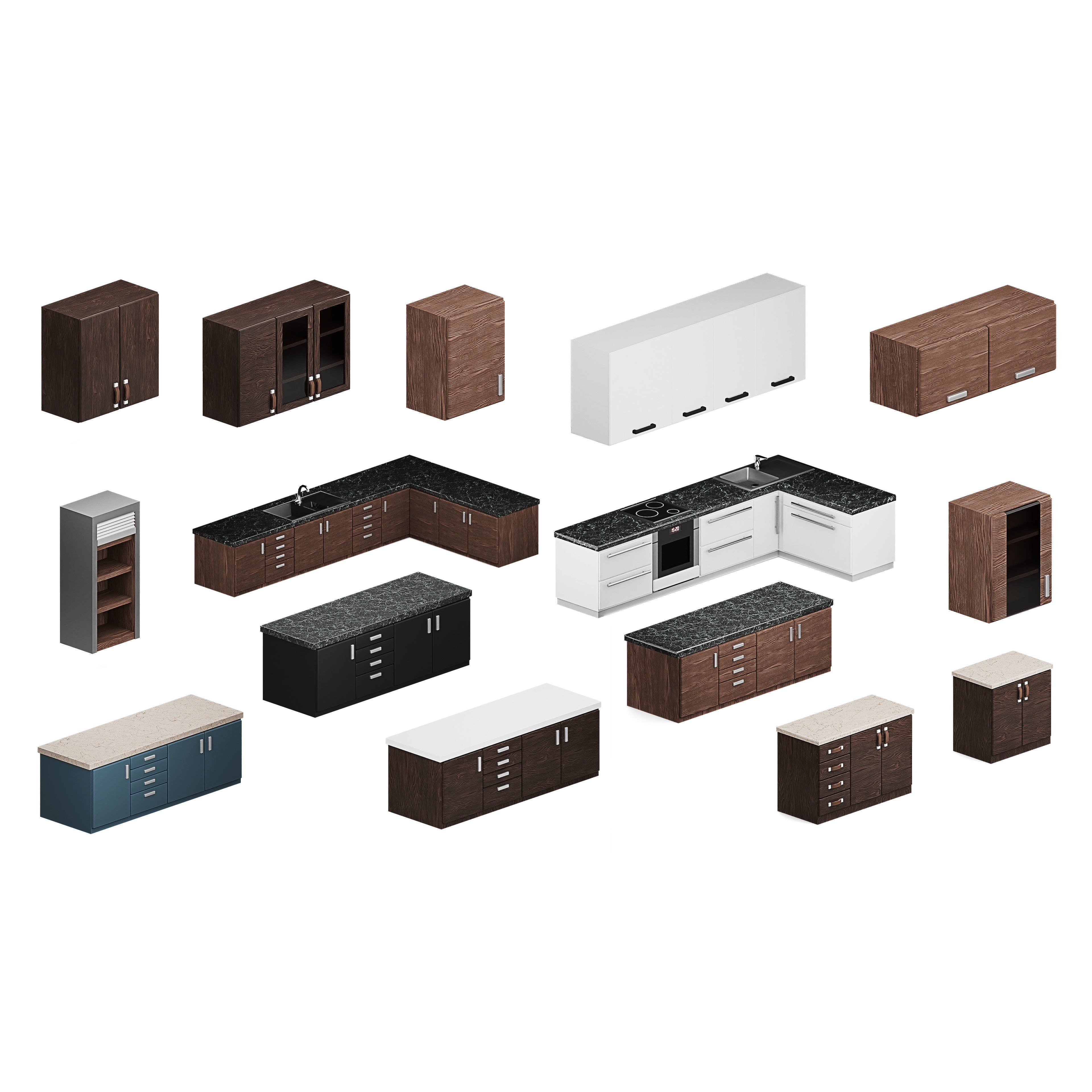 Furniture Realistic - Low-Poly Game-Ready 3D Model - View 13