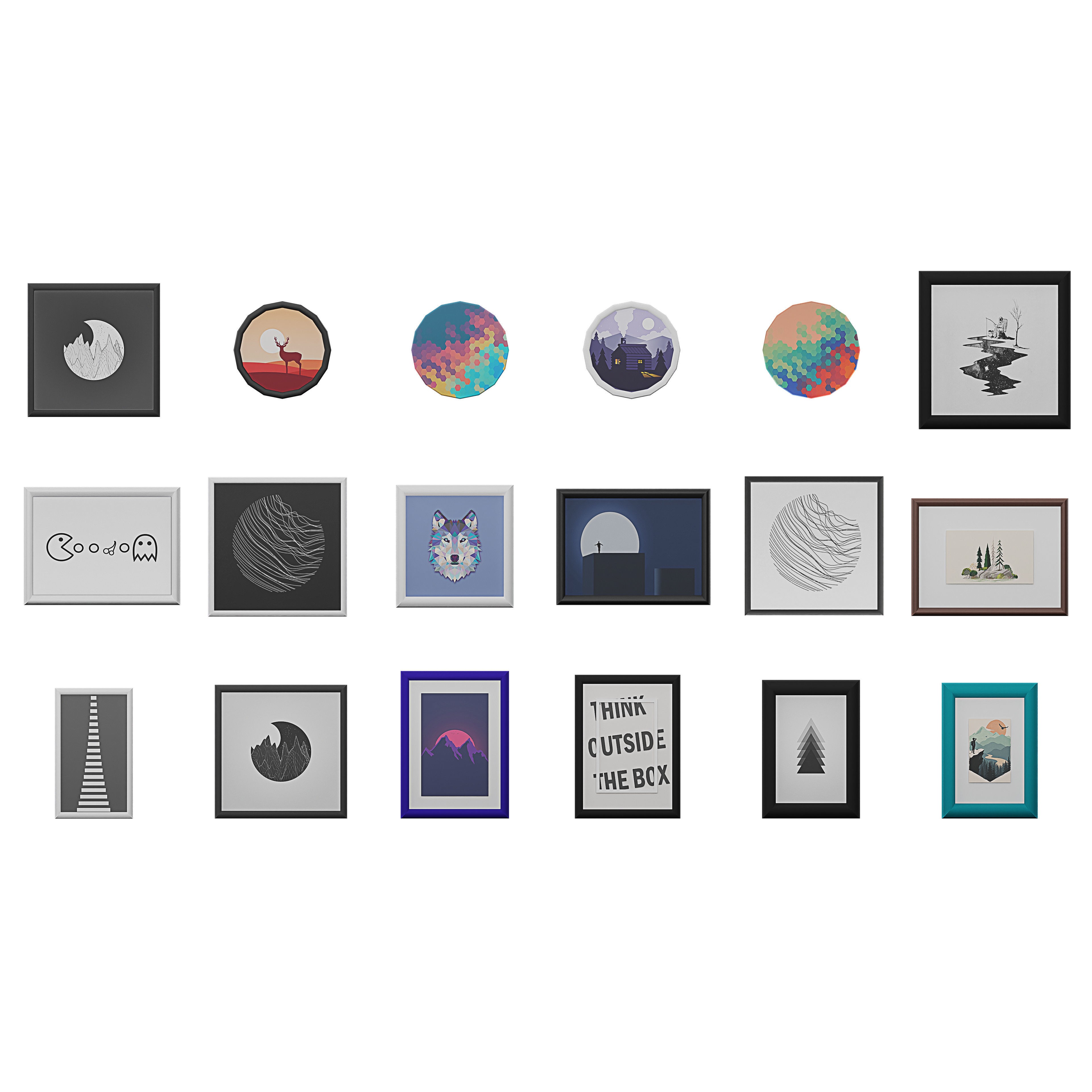 Furniture Realistic - Low-Poly Game-Ready 3D Model - View 41