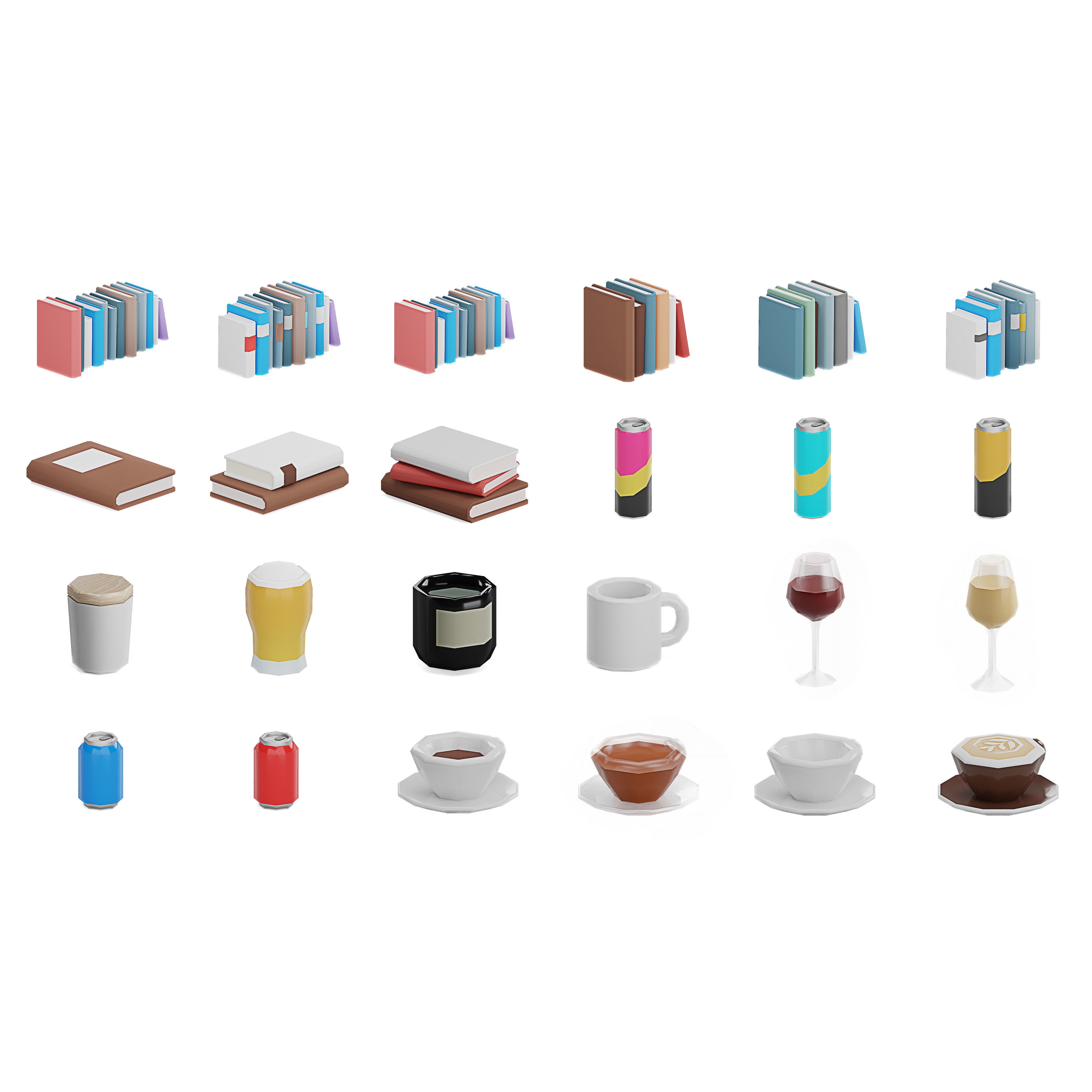 Furniture Realistic - Low-Poly Game-Ready 3D Model - View 44