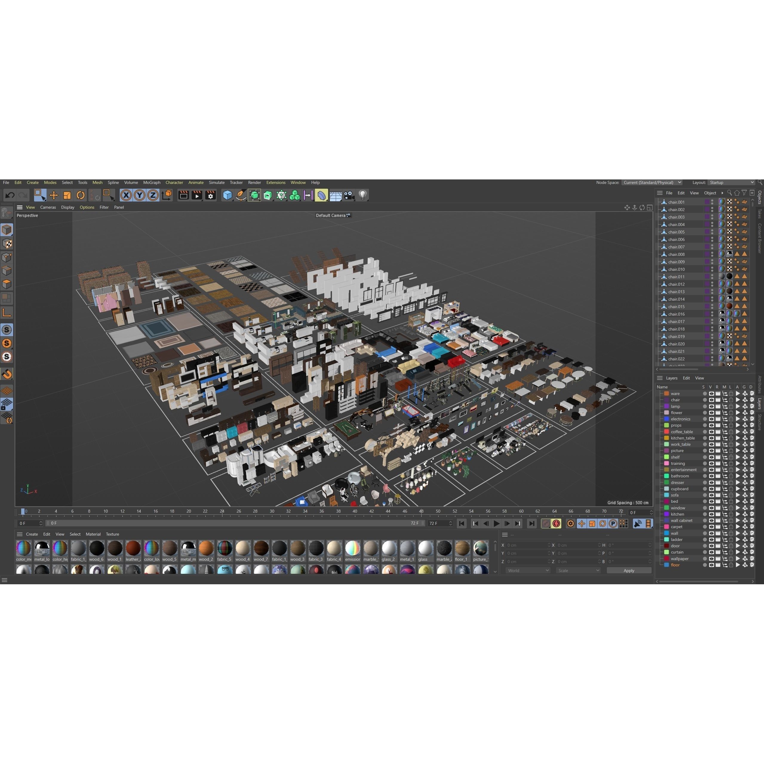 Furniture Realistic - Low-Poly Game-Ready 3D Model - View 50