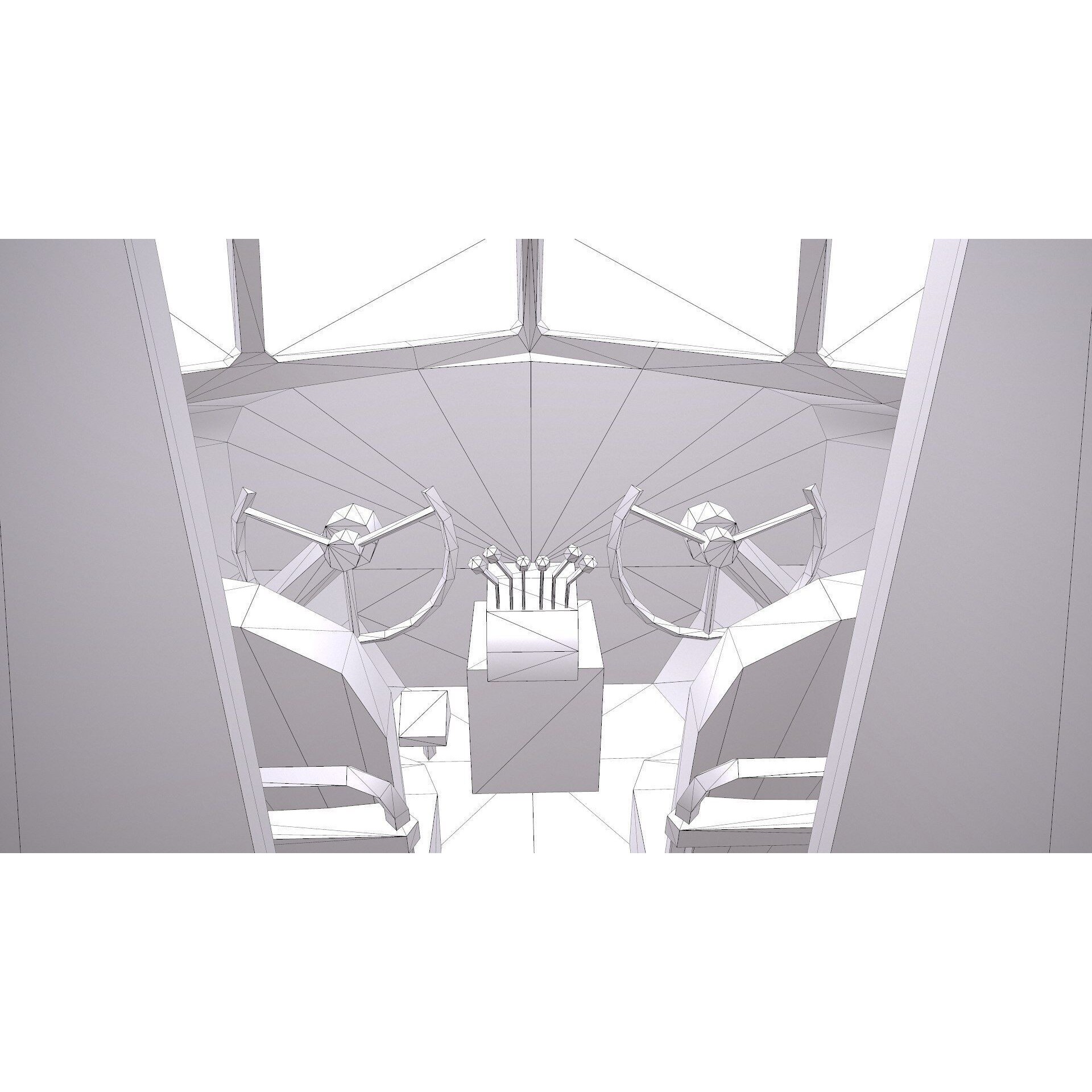 Douglas AC-47 Spooky Gunship - Low-Poly Game-Ready 3D Model - View 38