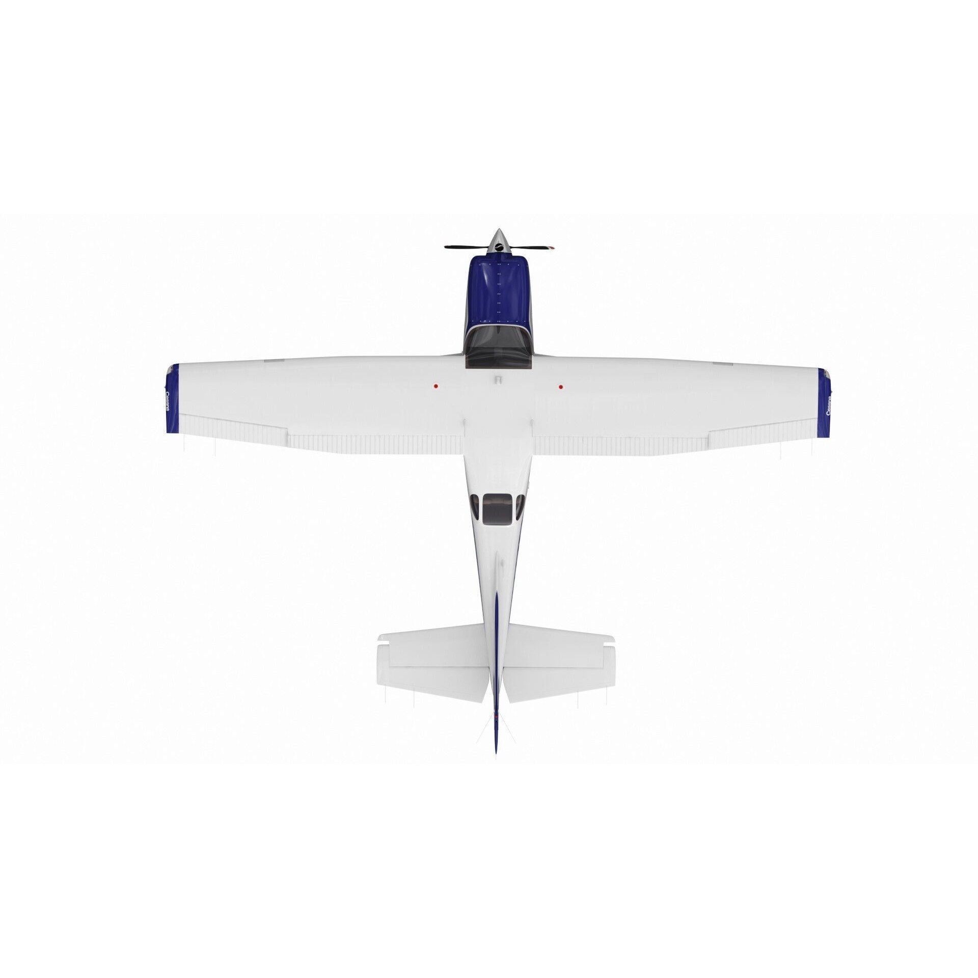 Cessna T206H Stationair - Game-Ready 3D Model - View 10