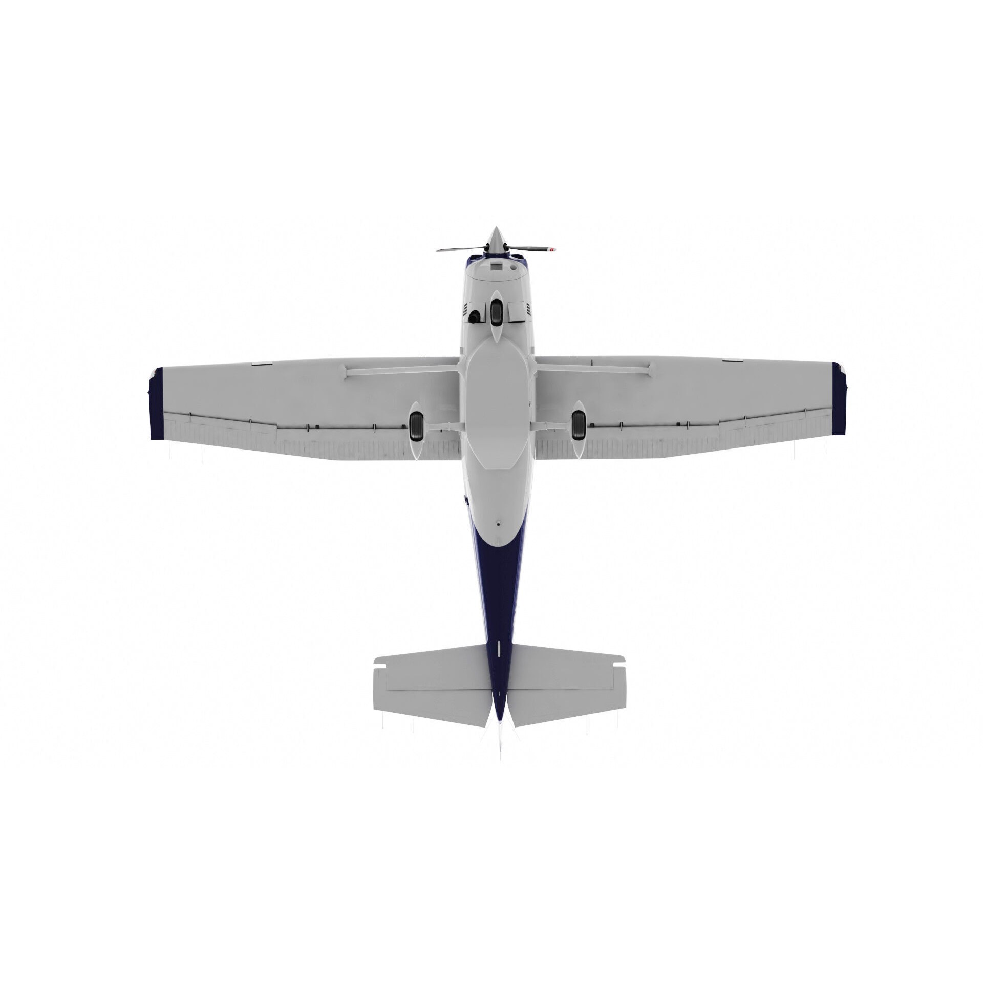 Cessna T206H Stationair - Game-Ready 3D Model - View 11