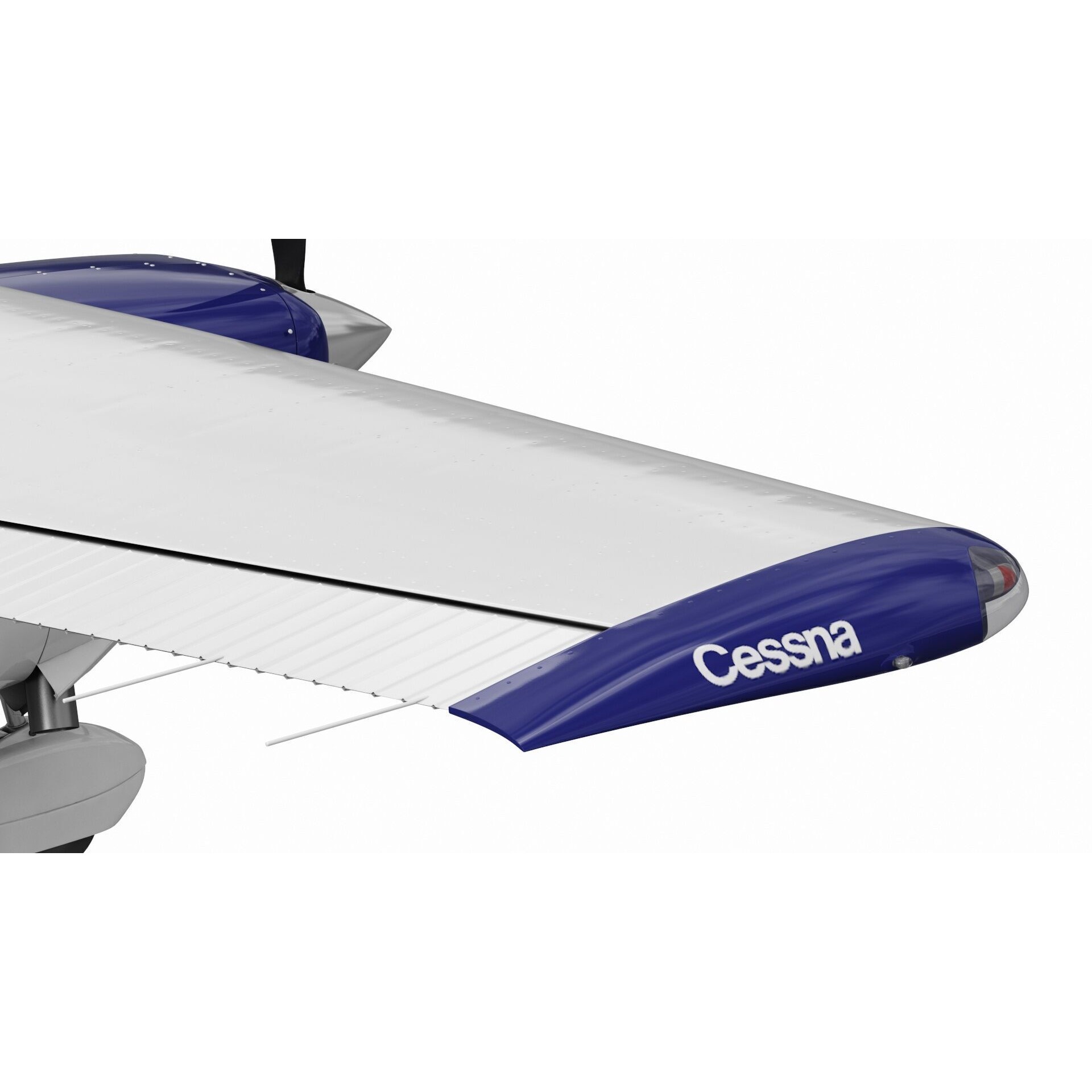 Cessna T206H Stationair - Game-Ready 3D Model - View 19