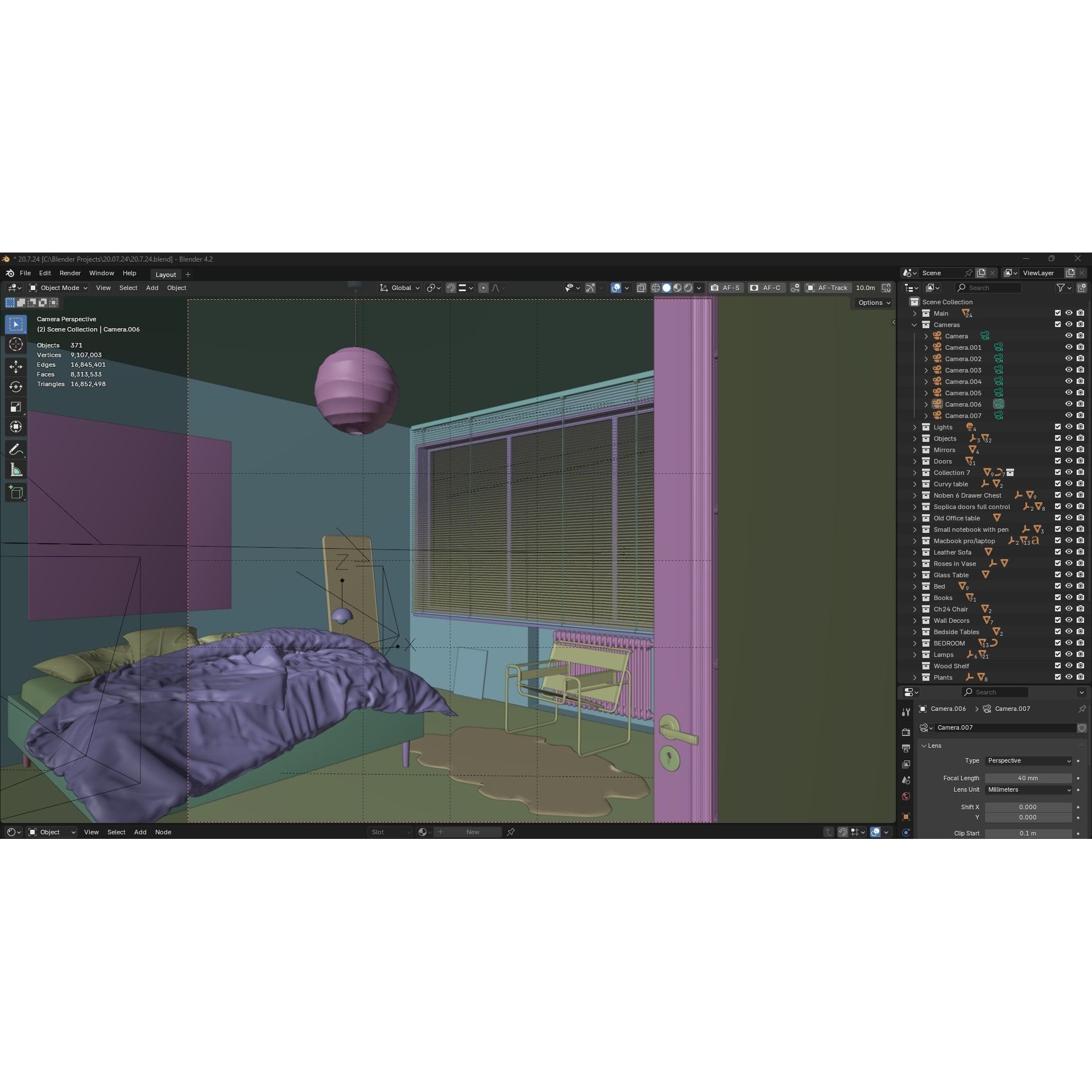 Warsaw Apartment - Interior 3D Model