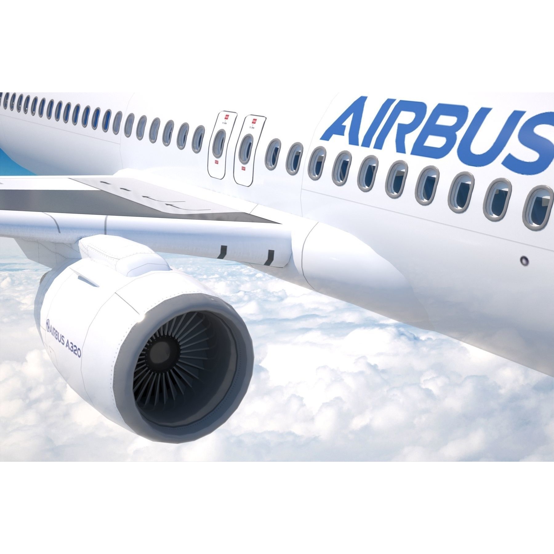 Airbus A320neo - High-Quality 3D Model - View 10