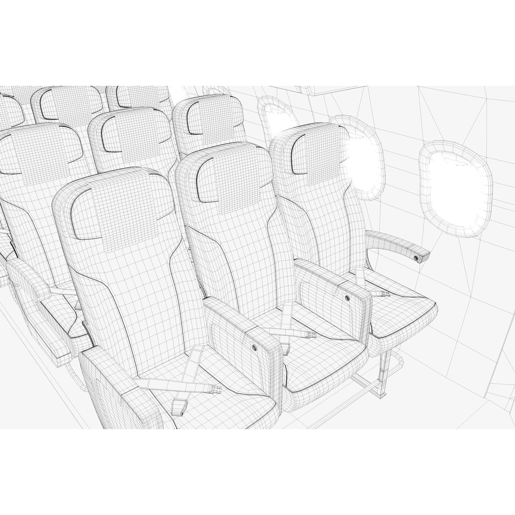 Airbus A320neo - High-Quality 3D Model - View 38