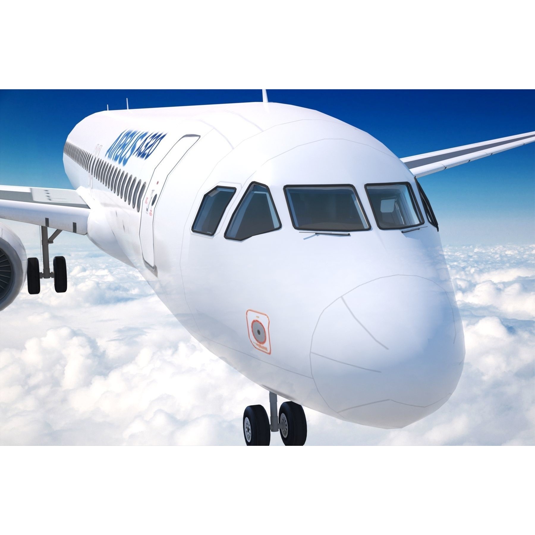 Airbus A320neo - High-Quality 3D Model - View 5